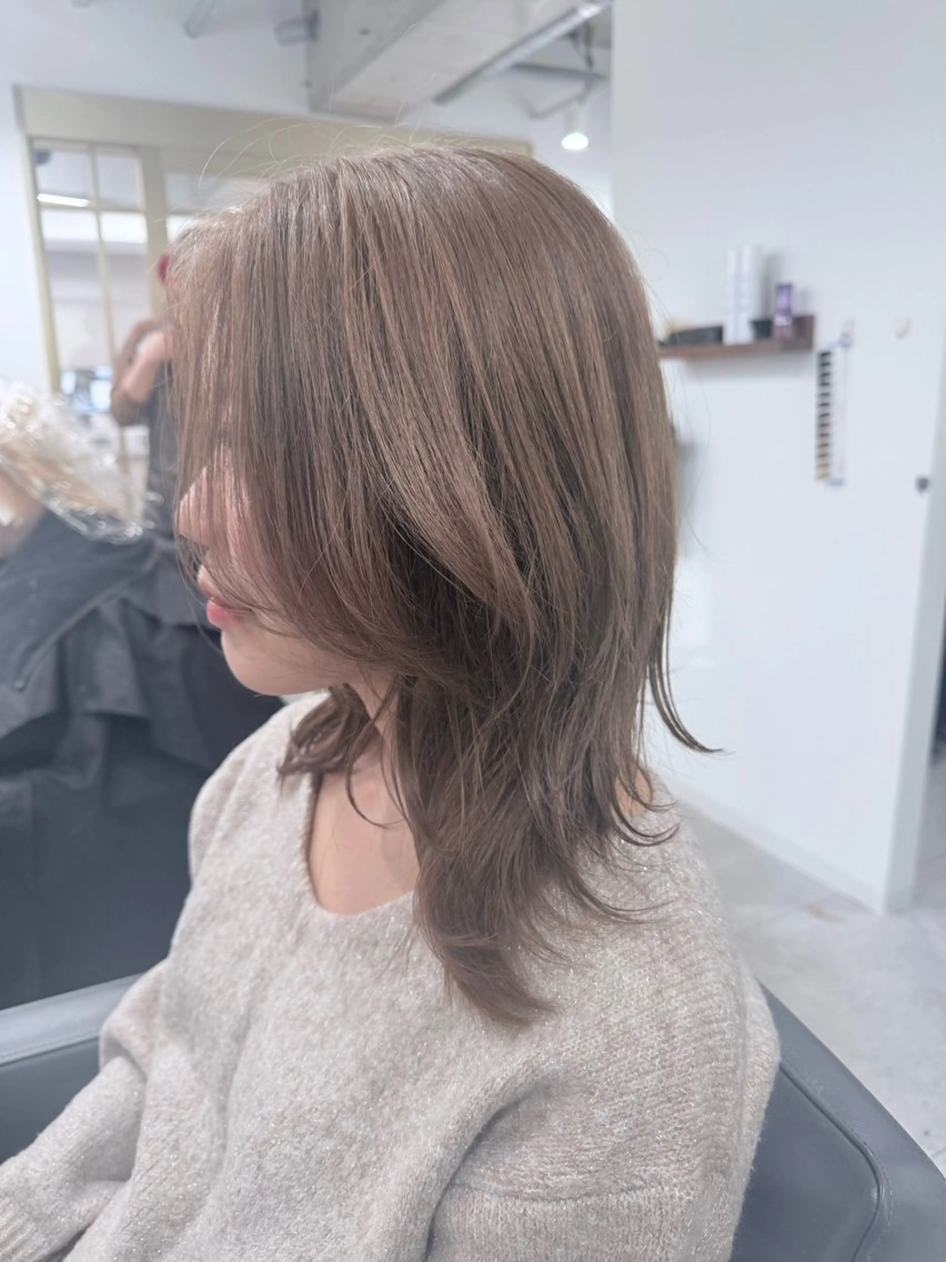 ミディアム 五島 拓海のヘアスタイル