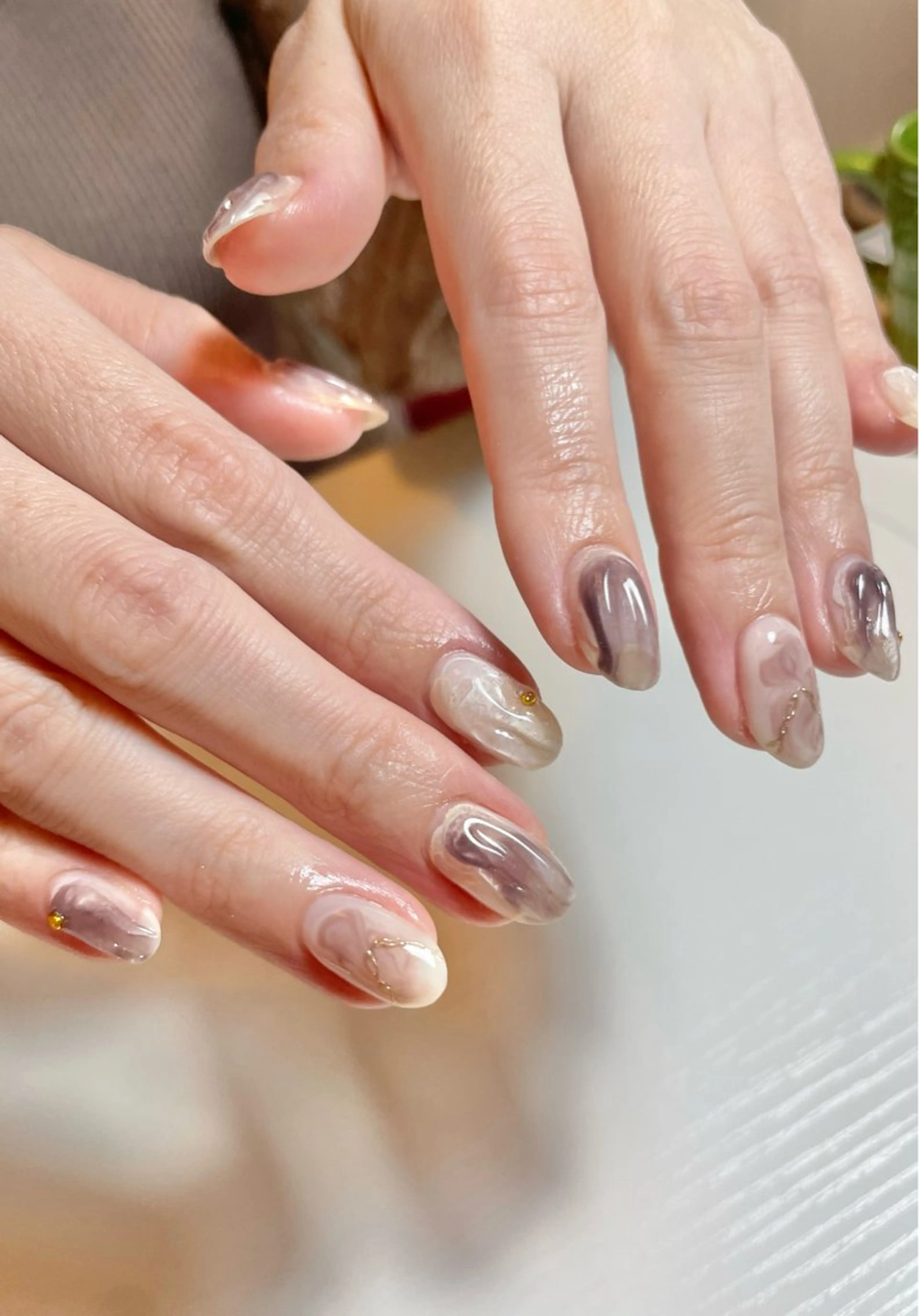 ネイル ニュアンスネイル co_ nailのネイルデザイン