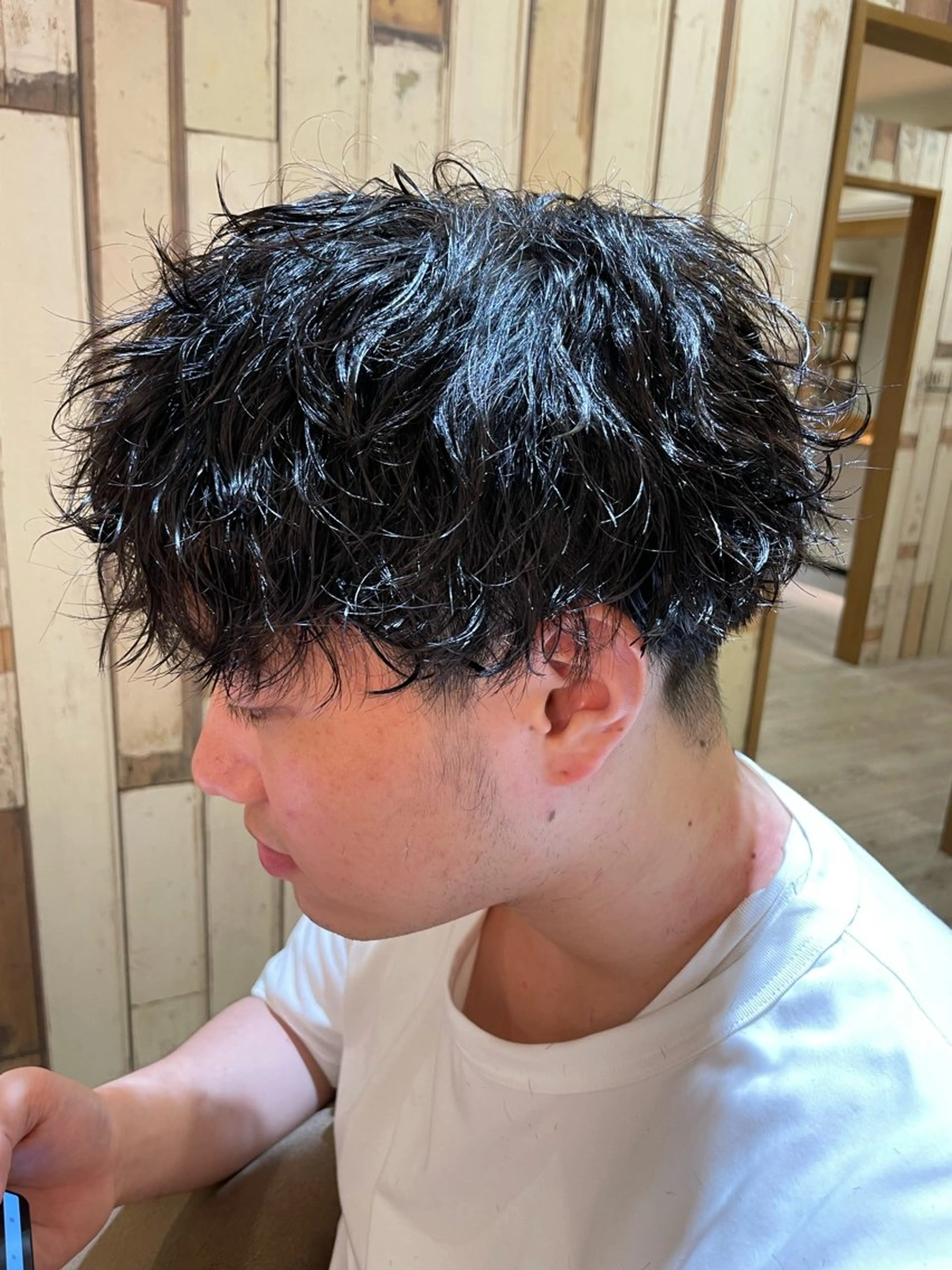 (ミニモ限定)メンズカット＋パーマ+トリートメントの写真