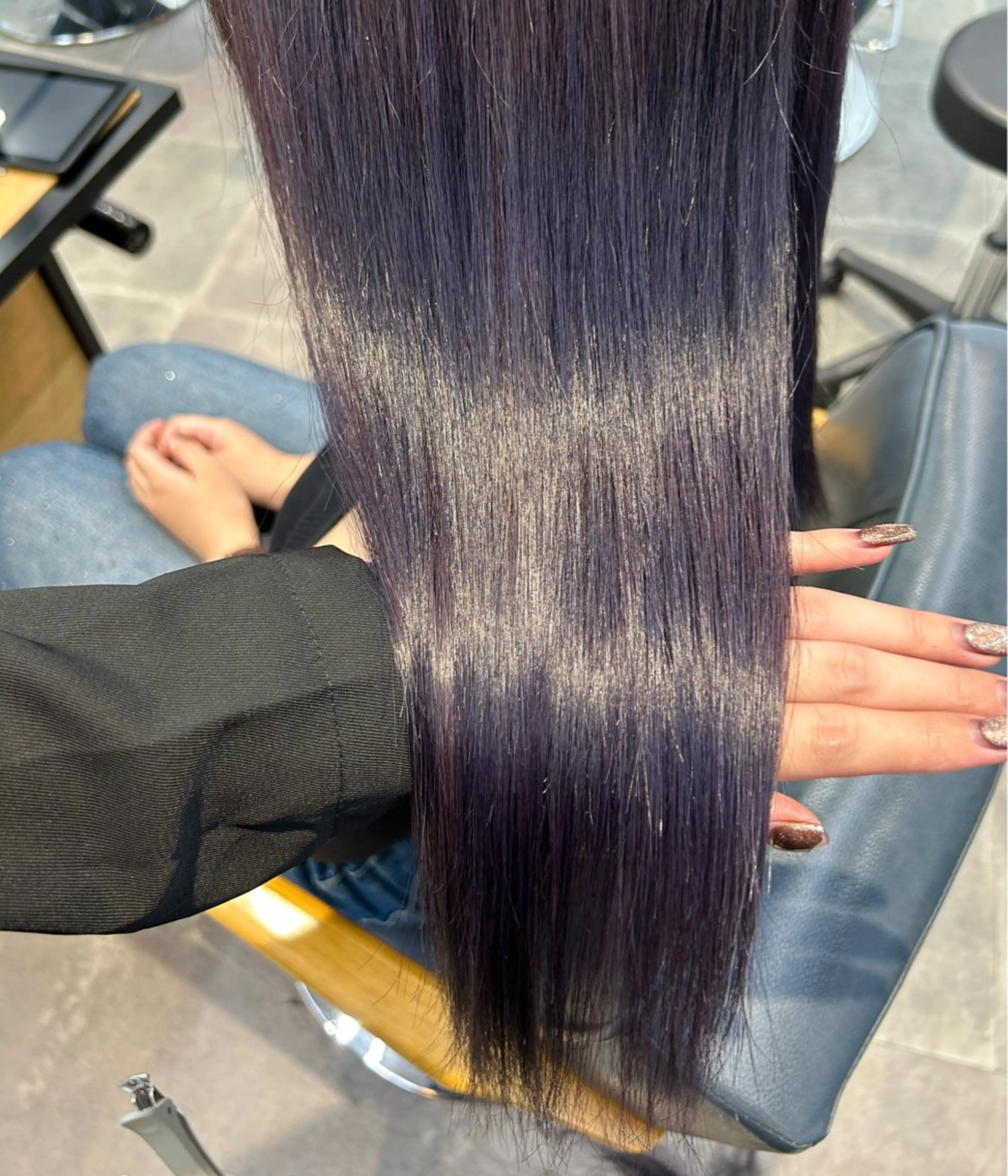 ロング カラー newi梅田🫧韓国 ヘア🫧sakiのヘアスタイル