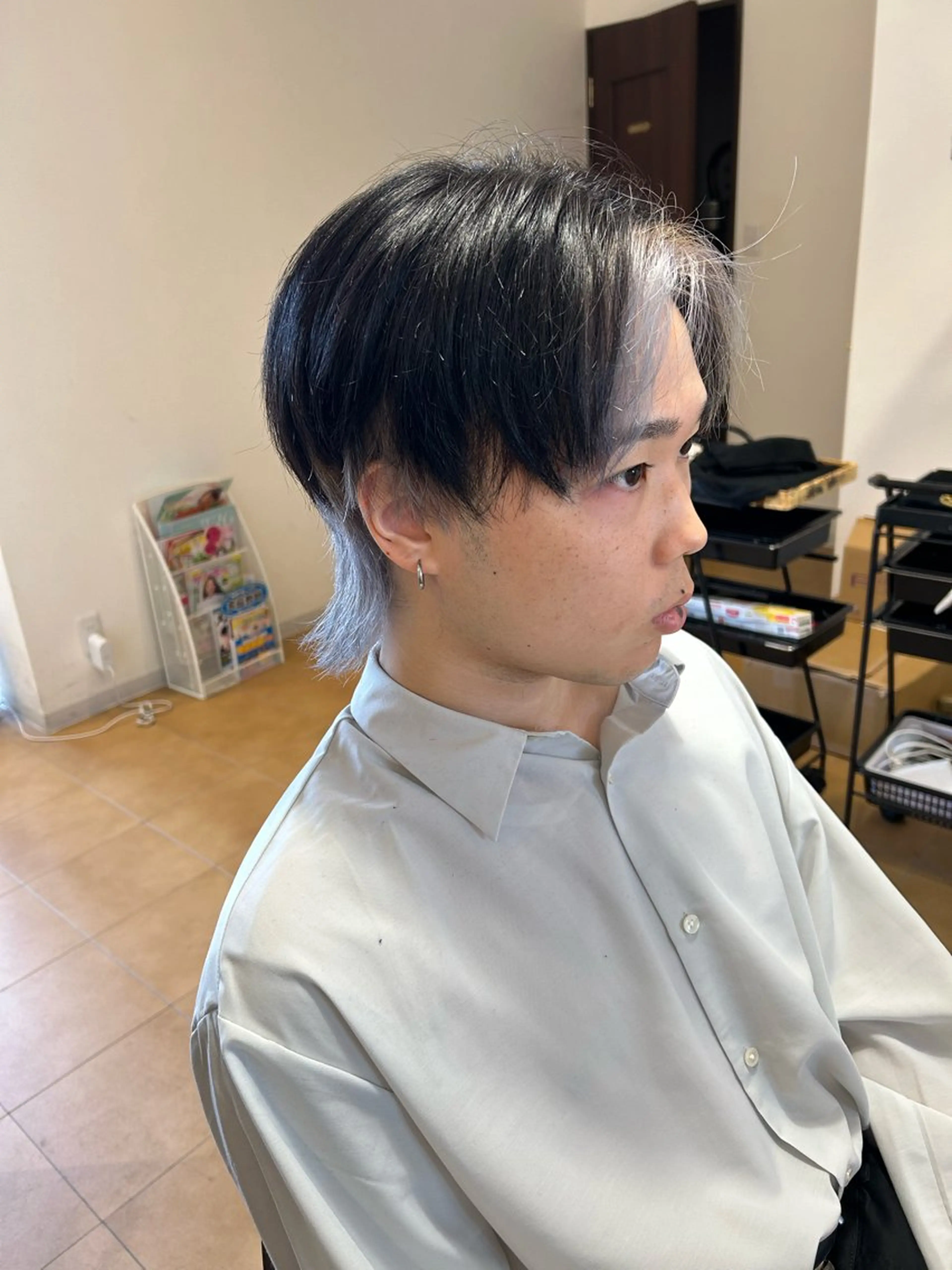 カラー メンズ ヘアカラー 今中 紗英のヘアスタイル