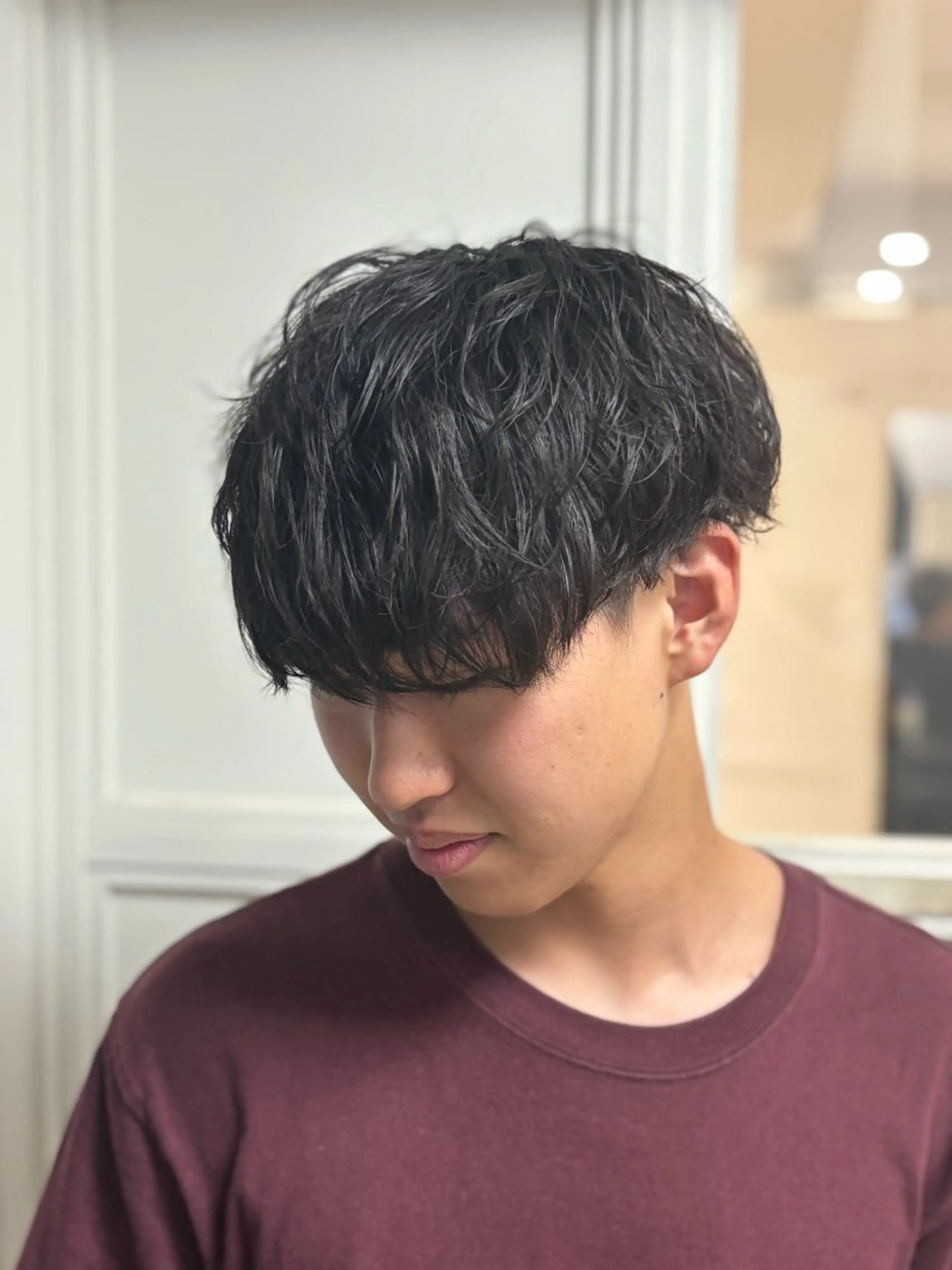 パーマ メンズ カット パーマ ヘッドスパ Go   Today シェアサロン　横浜店所属・【ただの天才 🎨】のヘアスタイル