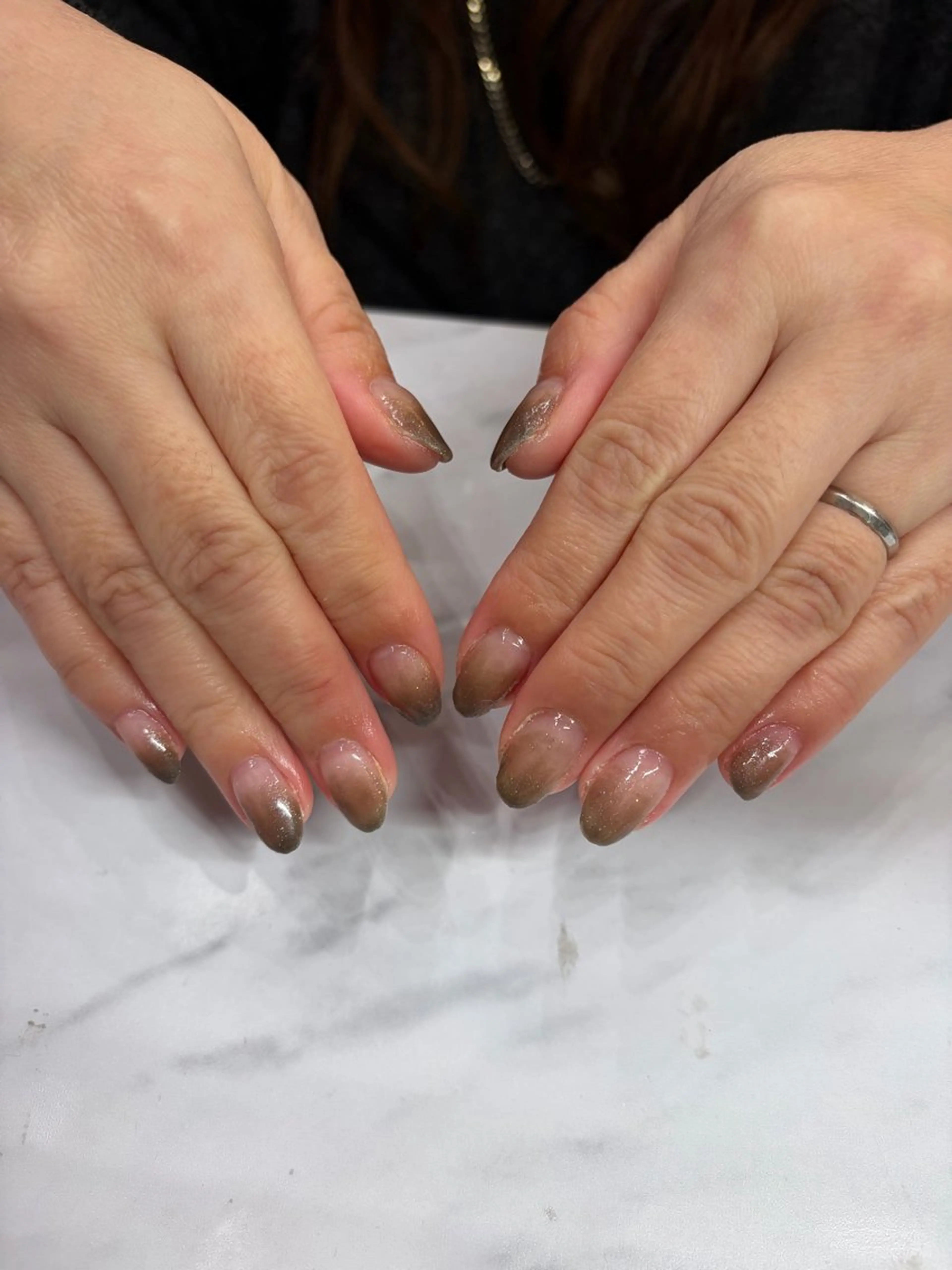 ネイル ネイルサロンエーナインイオンモール苗穂店所属・K Mariのネイルデザイン