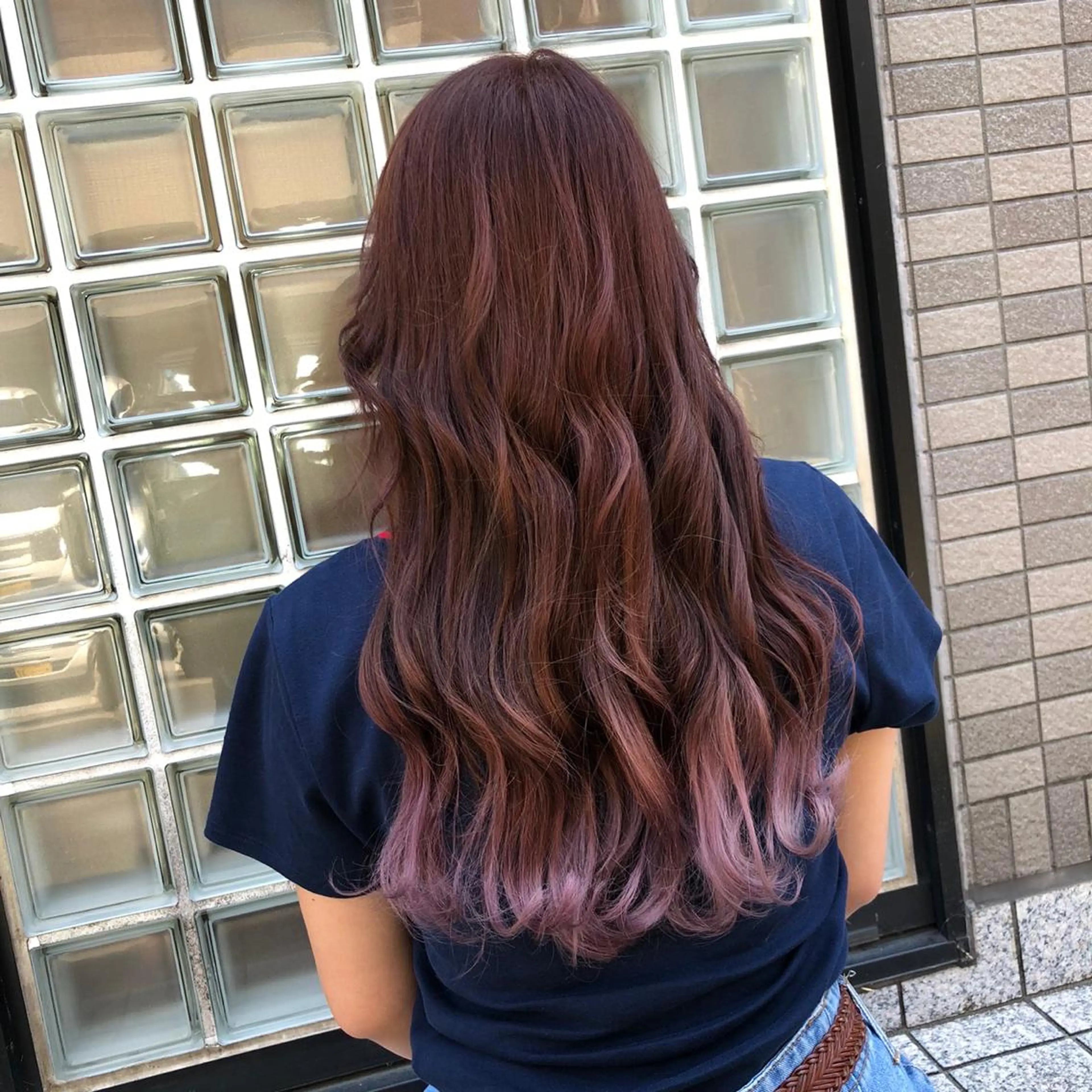 カラー 大人女性ぼかし メンズ強化🦙平作のヘアスタイル