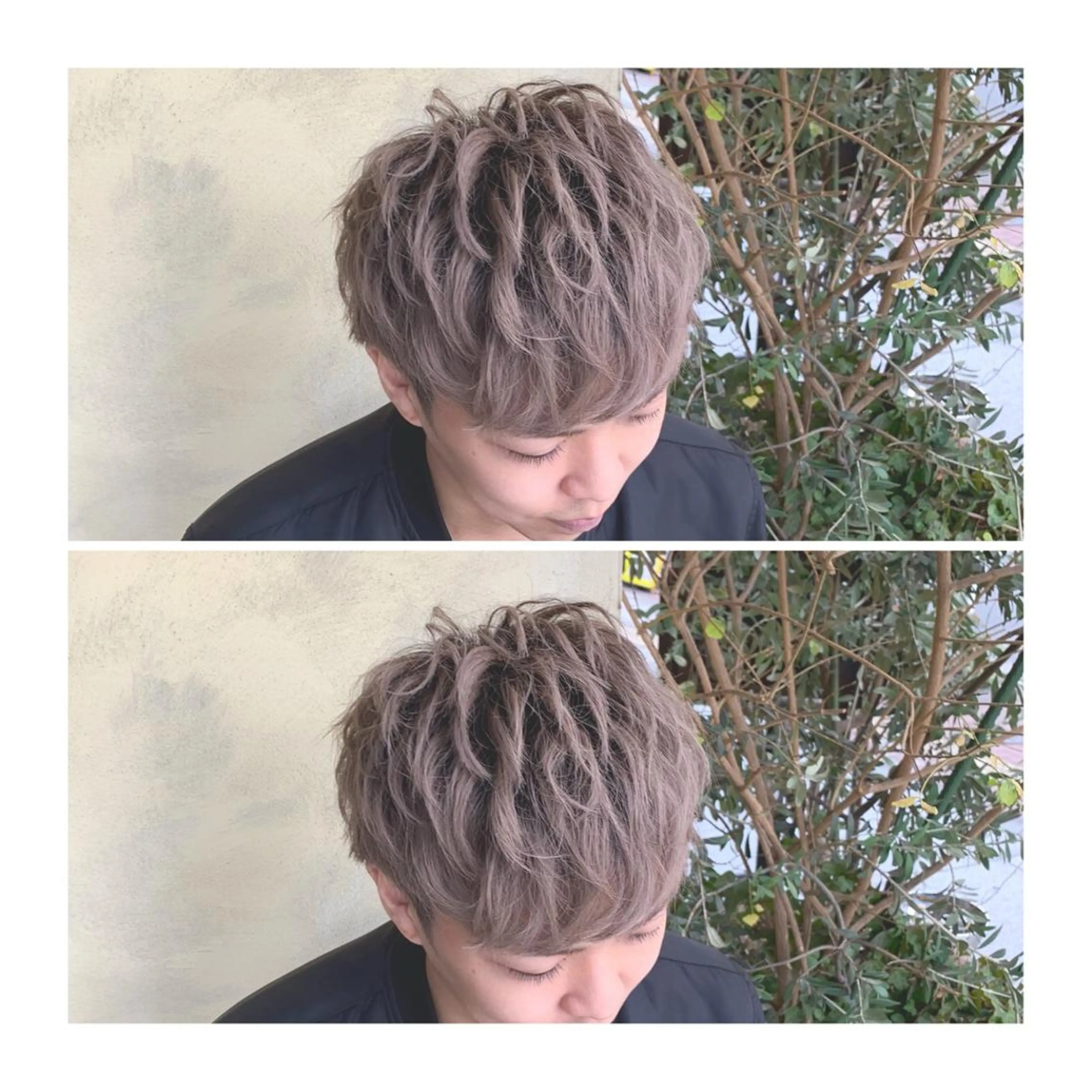 ショート カラー ヘアアレンジ メンズ ange☞ soutaのヘアスタイル