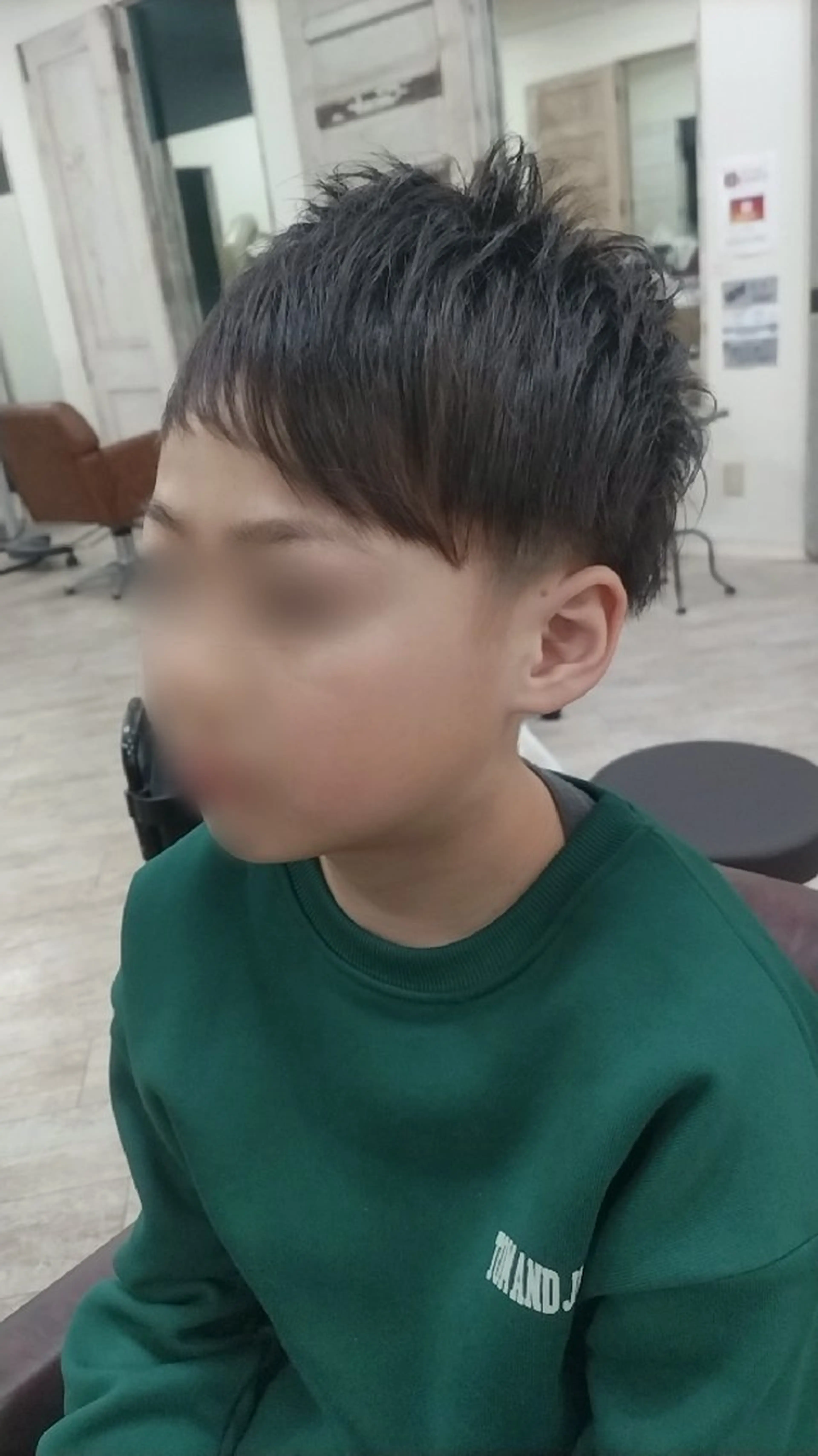 キッズカットの写真