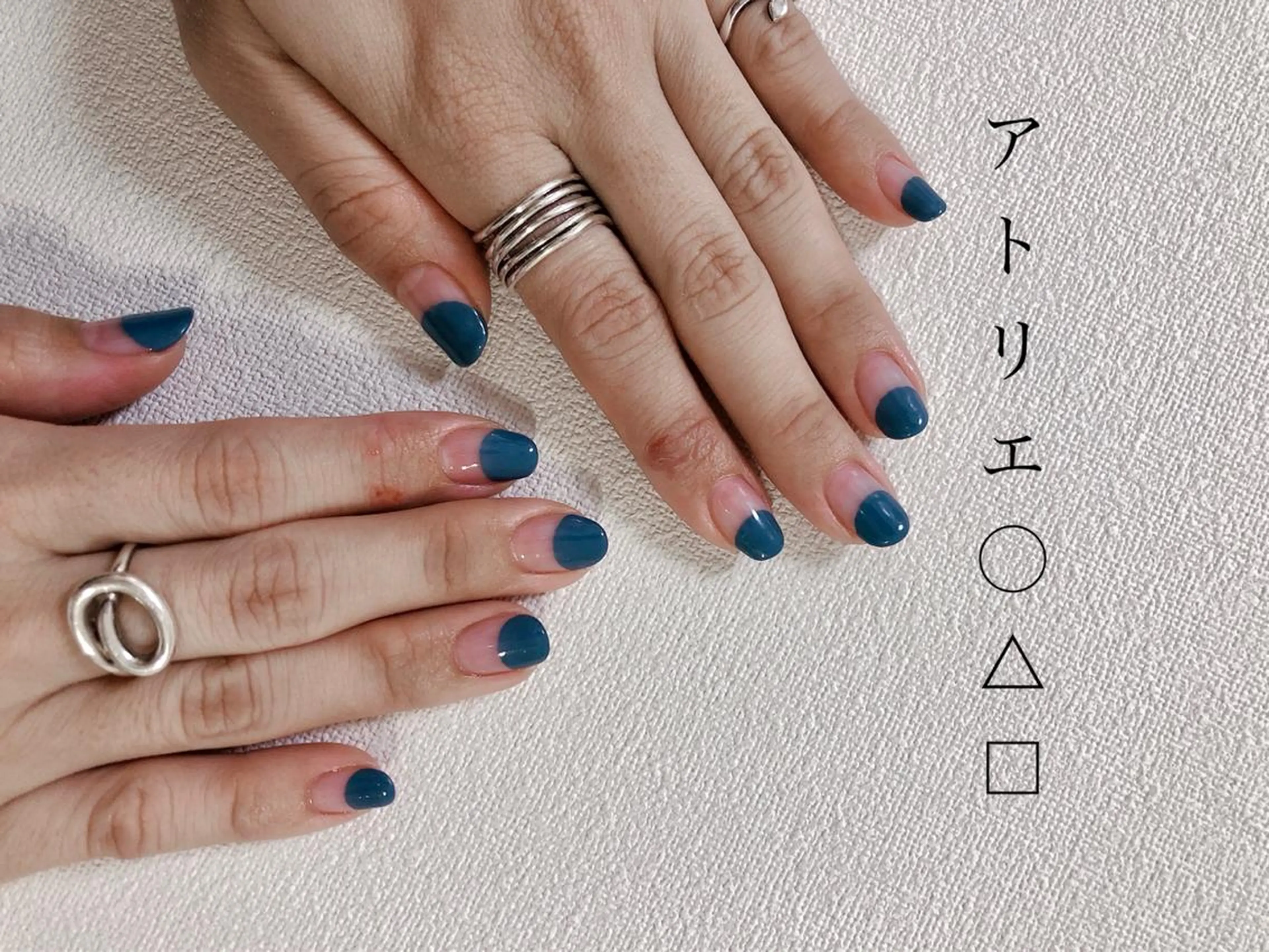 ネイル ハンドネイル アトリエ ○△□のネイルデザイン