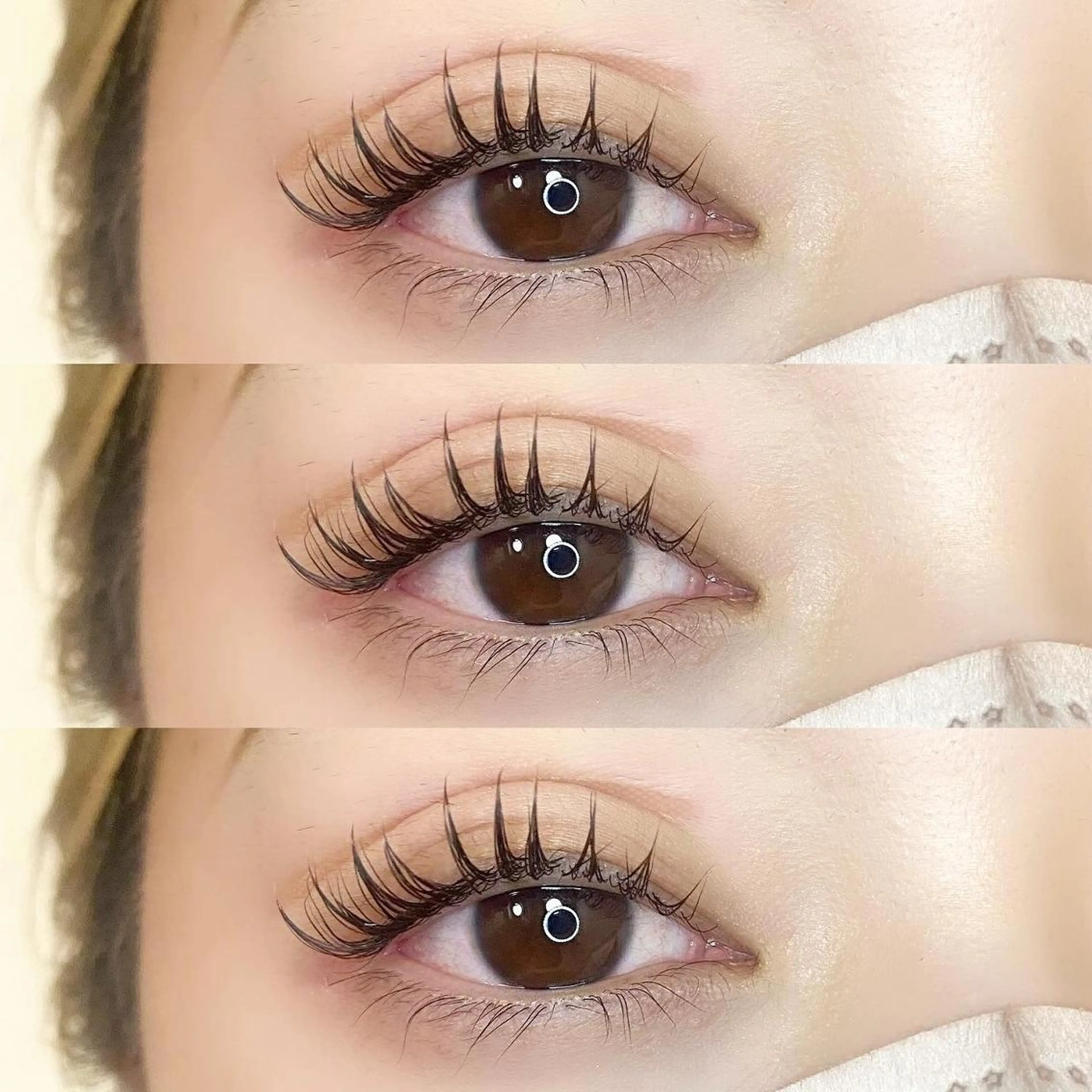 マツエク・マツパ カラーマツエク フラットラッシュ パリジェンヌラッシュリフト まつげパーマ ボリュームラッシュ マツエク KURUMI🦋 まつエクまつパ美眉のマツエク・マツパデザイン