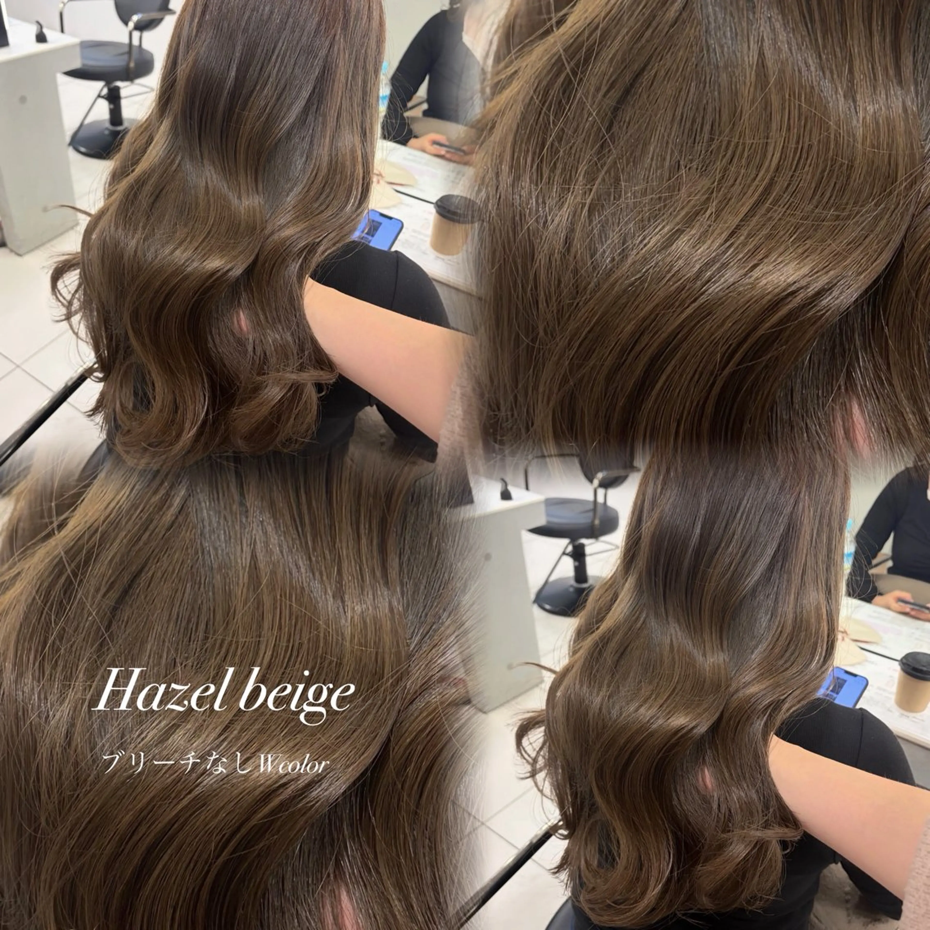 ロング ヘアカラー トリートメント 🎀透明感カラー🎀 稲垣至恩🎀のヘアスタイル