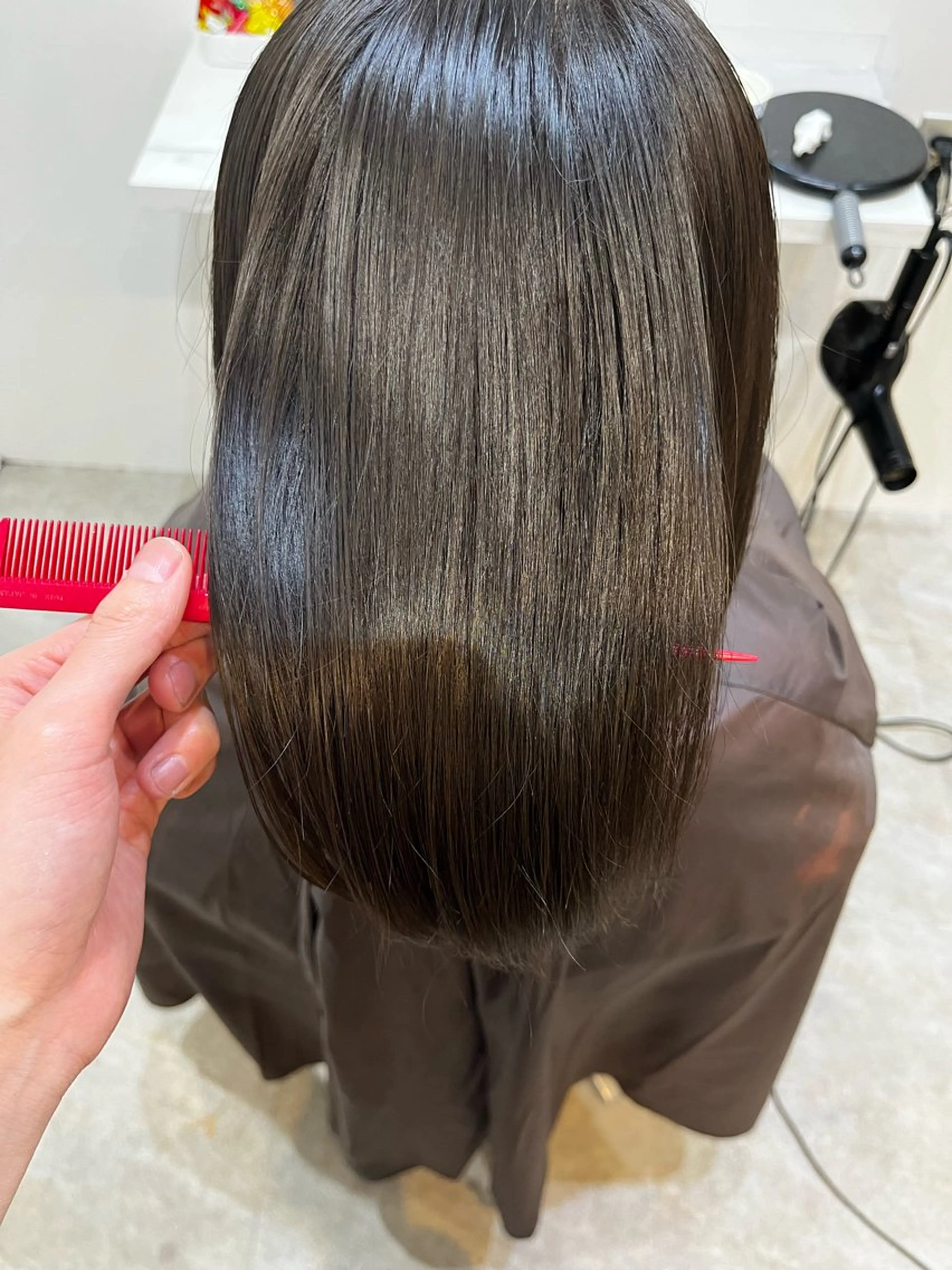 🌟髪の栄養補給カラーメニュー✨ヒアルロン酸inケアカラー＋3step 超音波TRの写真