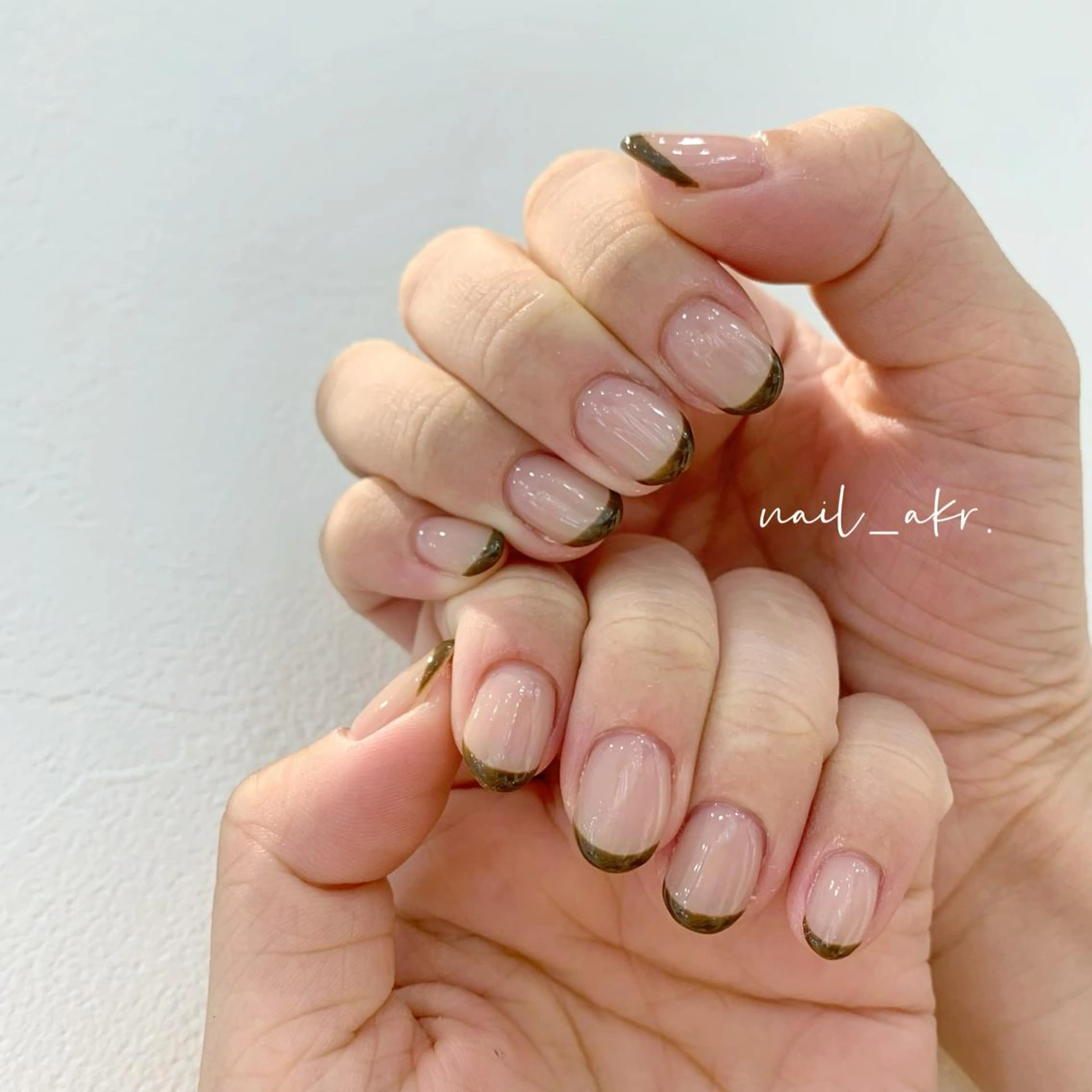 ネイル ブラウン nailAVANCE akariのネイルデザイン