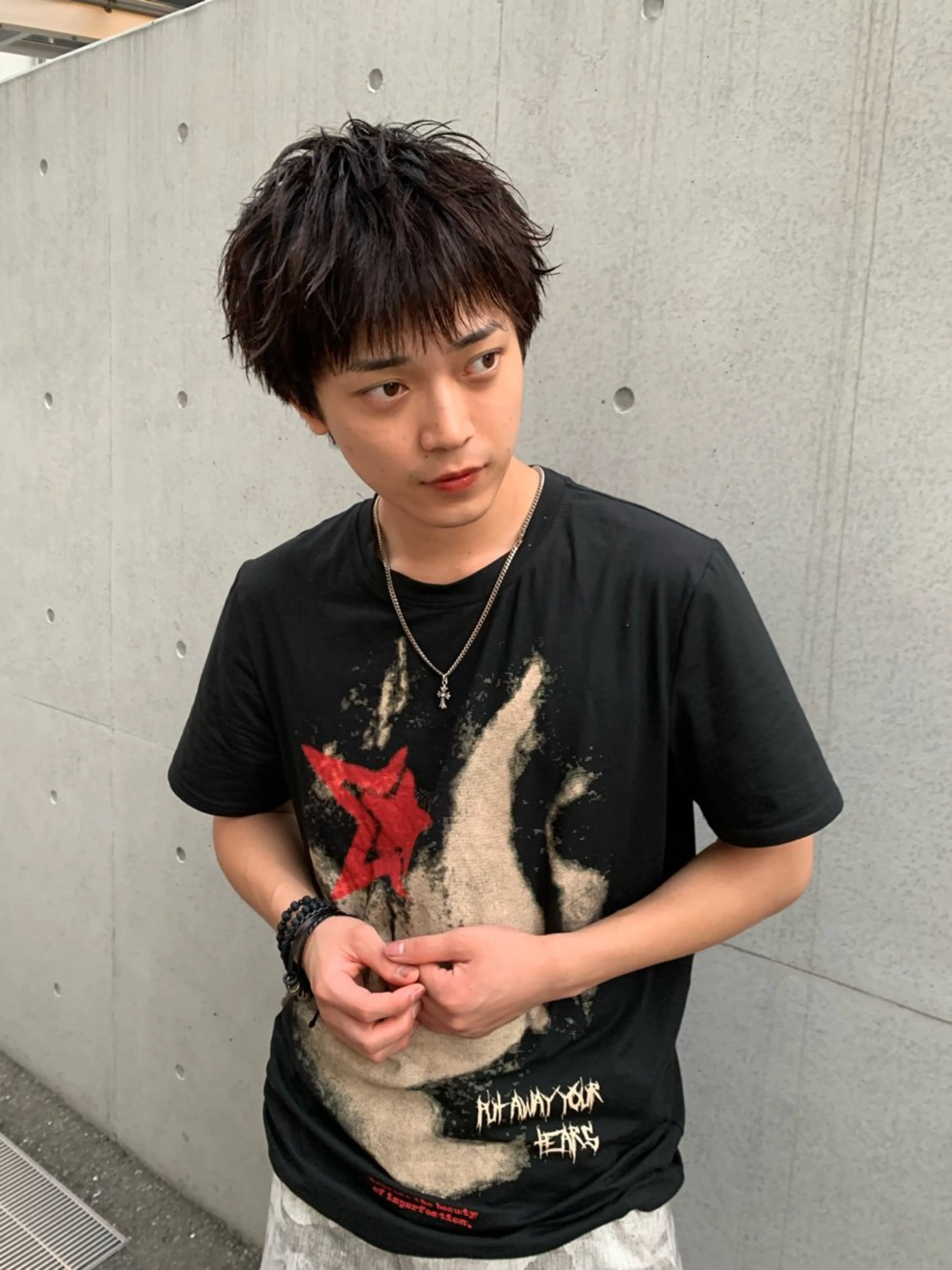 ショート メンズ 佐藤大翔🌐縮毛矯正 🌐メンズパーマのヘアスタイル