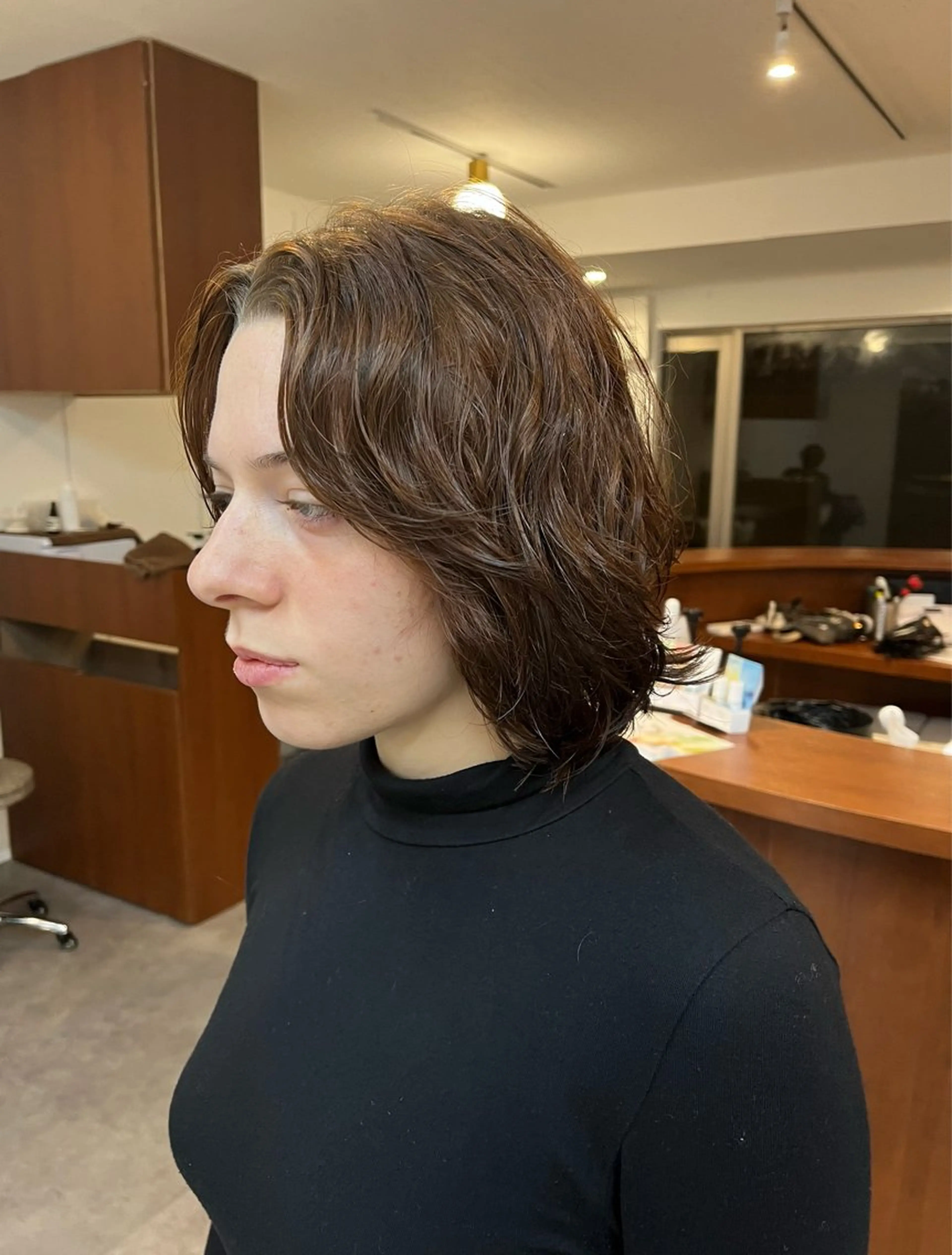 ミディアム ボブ/レイヤー/ ショートcovo代表のヘアスタイル