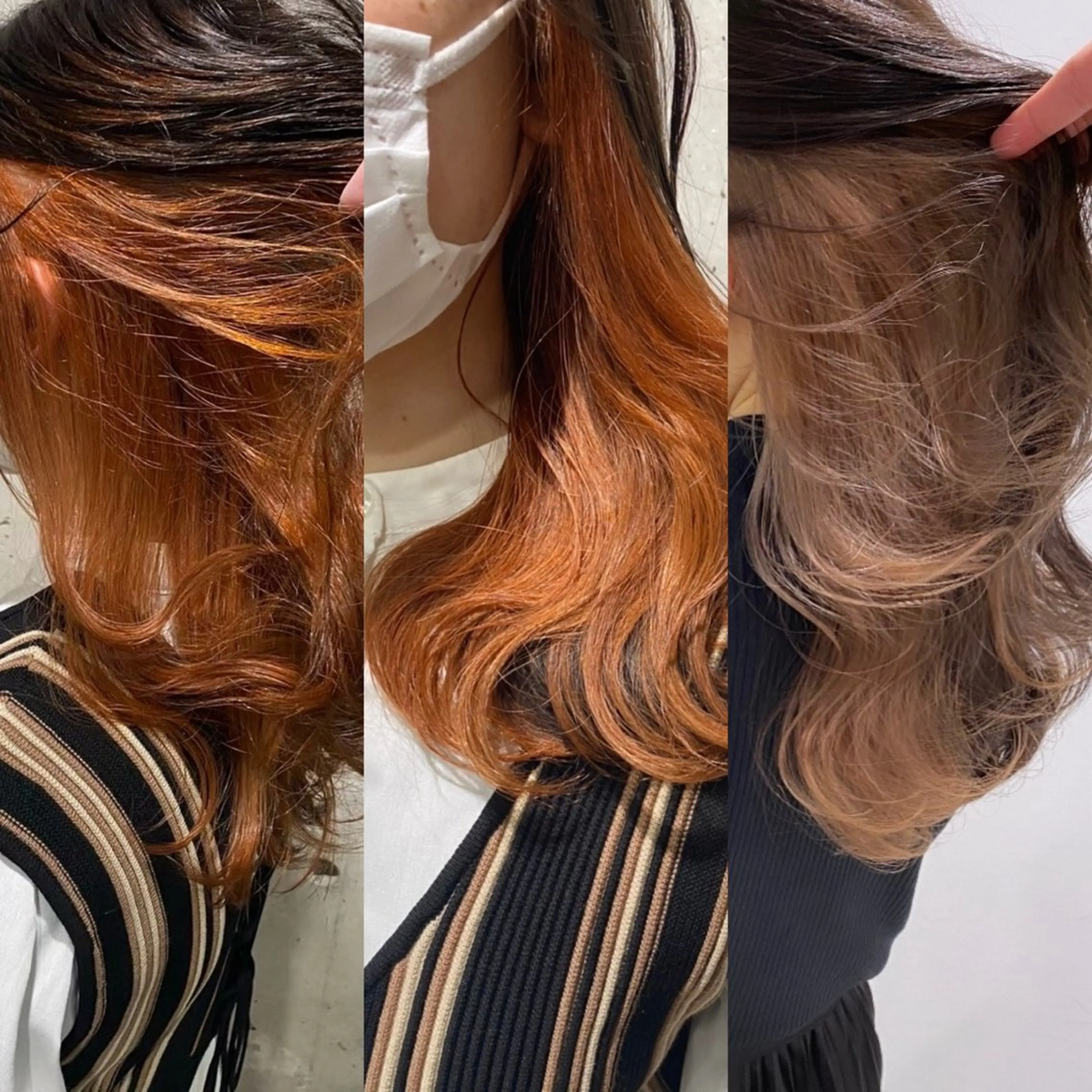 セミロング IS所属・横浜美容室/透明感 カラー/レイヤーのヘアスタイル