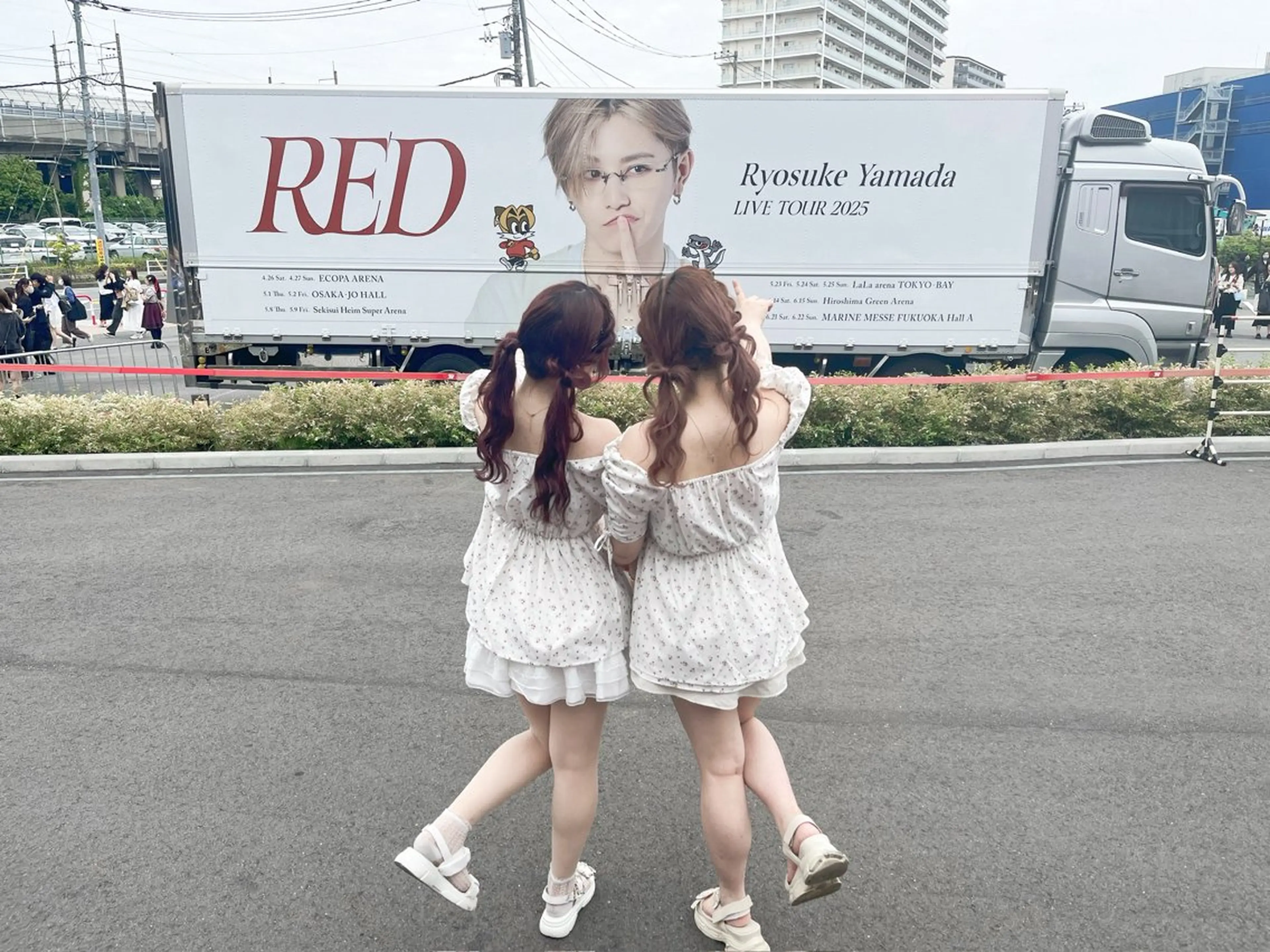 ヘアアレンジ ツインテール ヘアセット うる艶モテカラー💞 盛れるヘアメ👧🏻のヘアスタイル