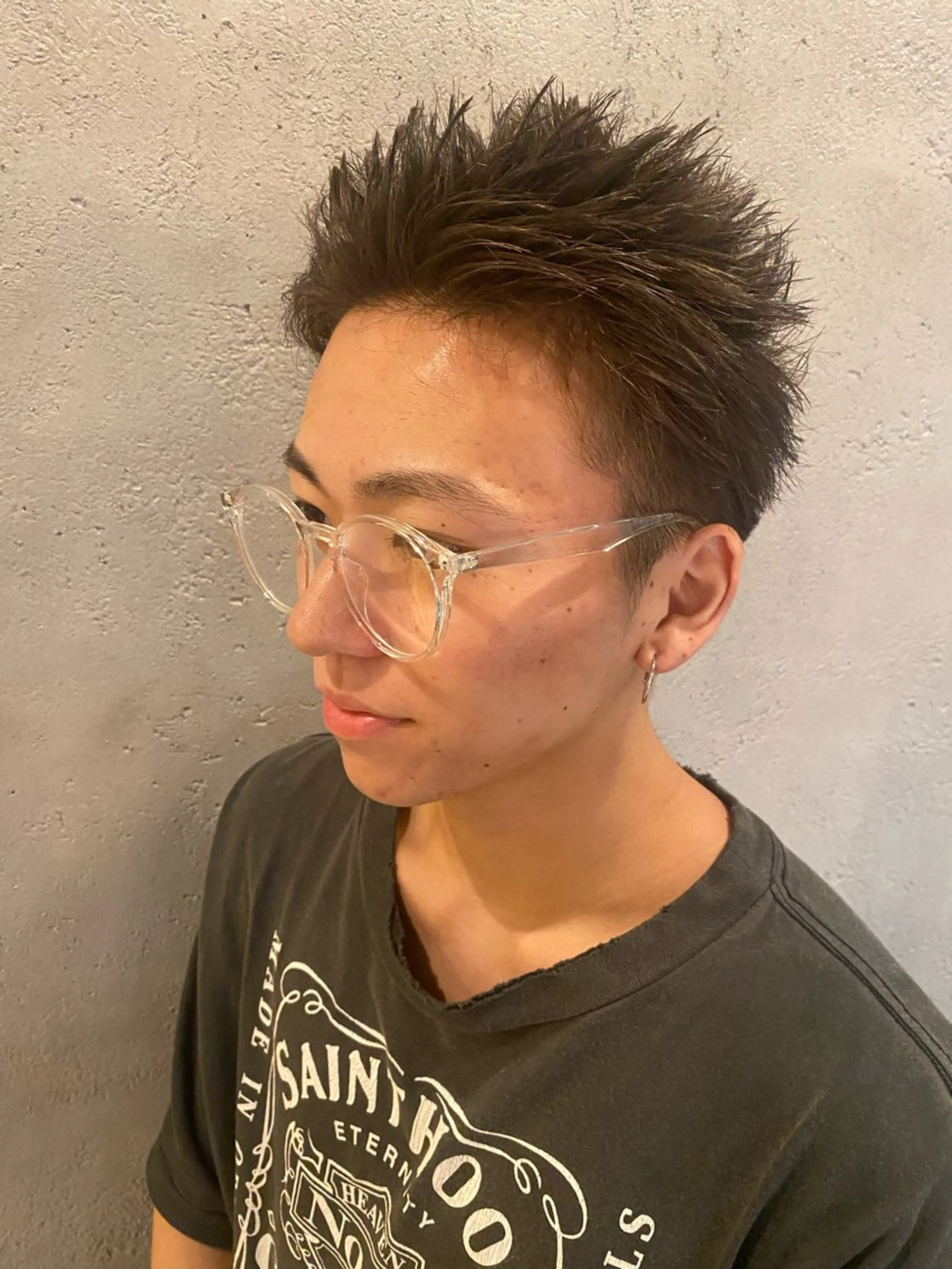 ショート メンズ スパイキーショート ショートヘア 伊藤 裕也のヘアスタイル