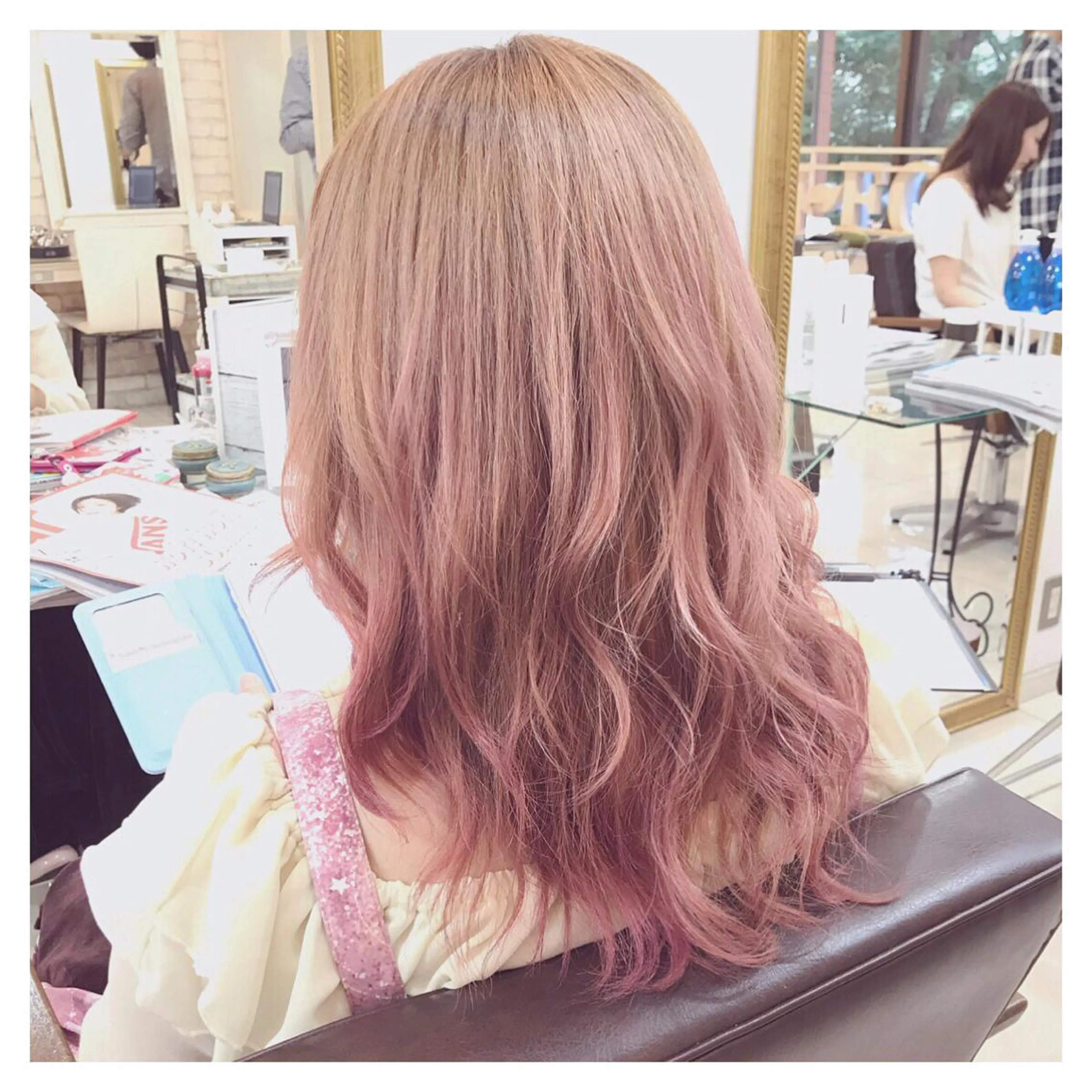 ロング カラー パーマ ヘアアレンジ GOTODAYSHAiRESALON銀座キラリトギンザ店所属・ナチュラル艶ヘア 🌸内田彩香のヘアスタイル
