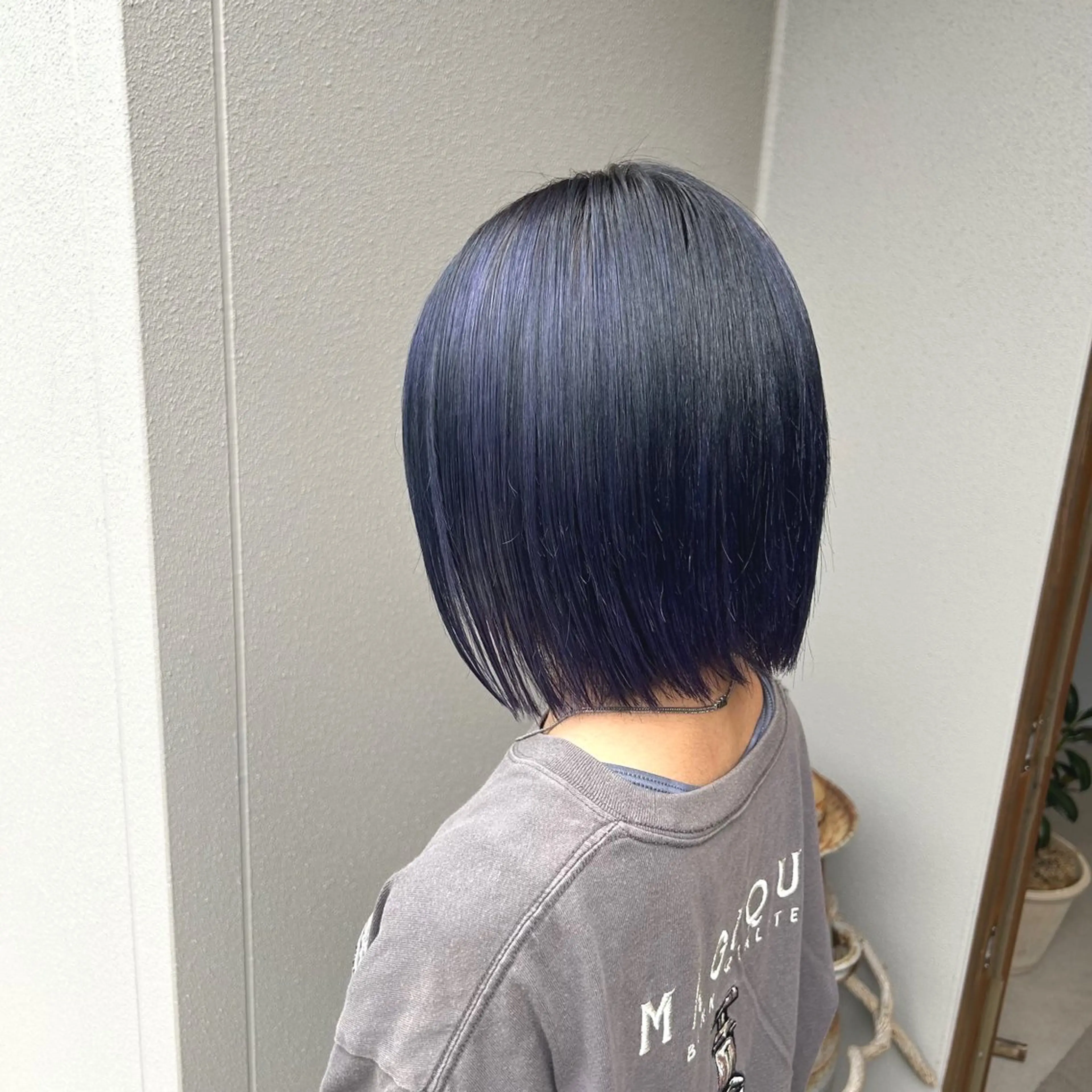 ミディアム カット ヘアカラー kachina所属・綿貫 美雪のヘアスタイル