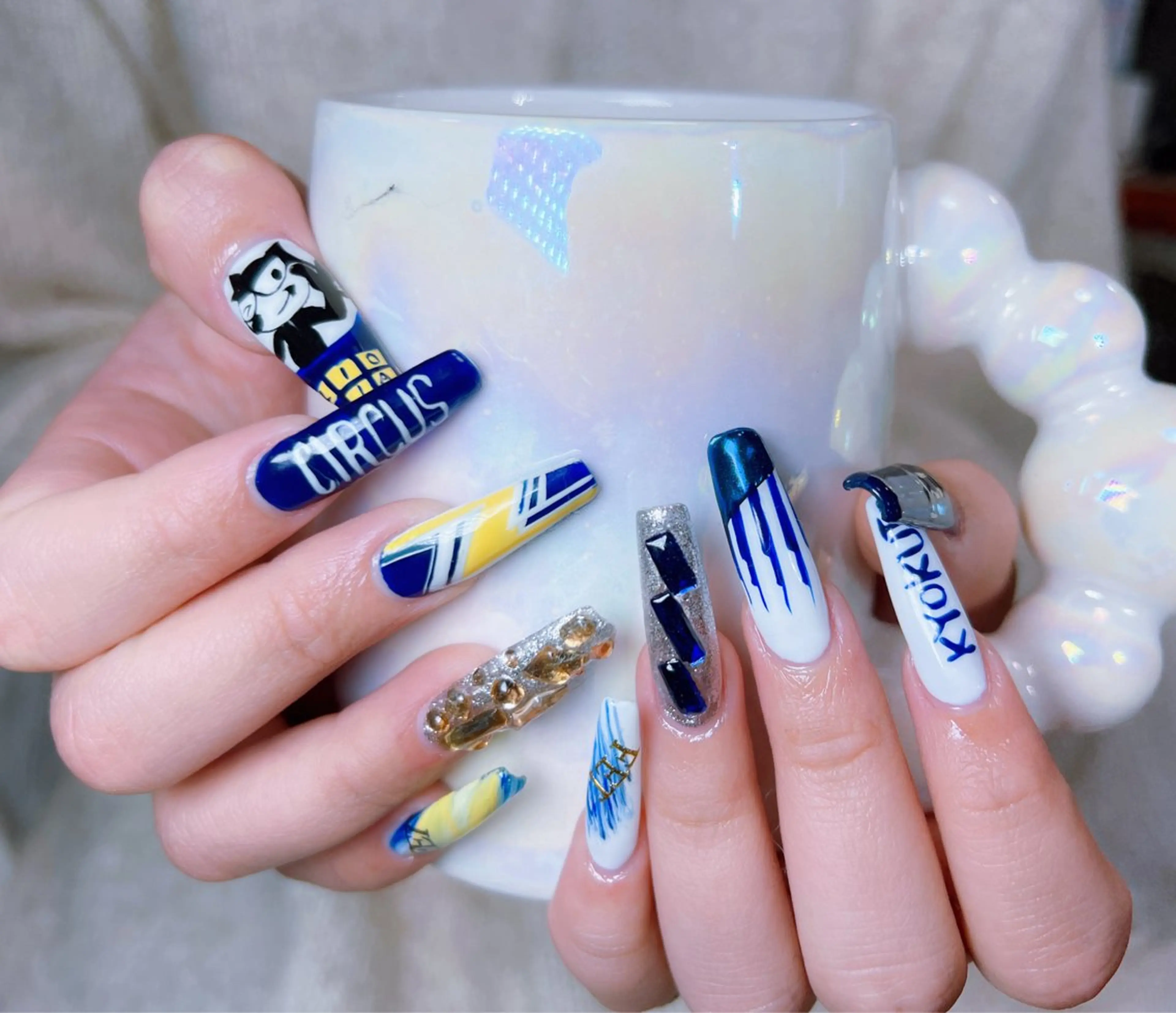 ネイル 長さ出し Jm nailのネイルデザイン