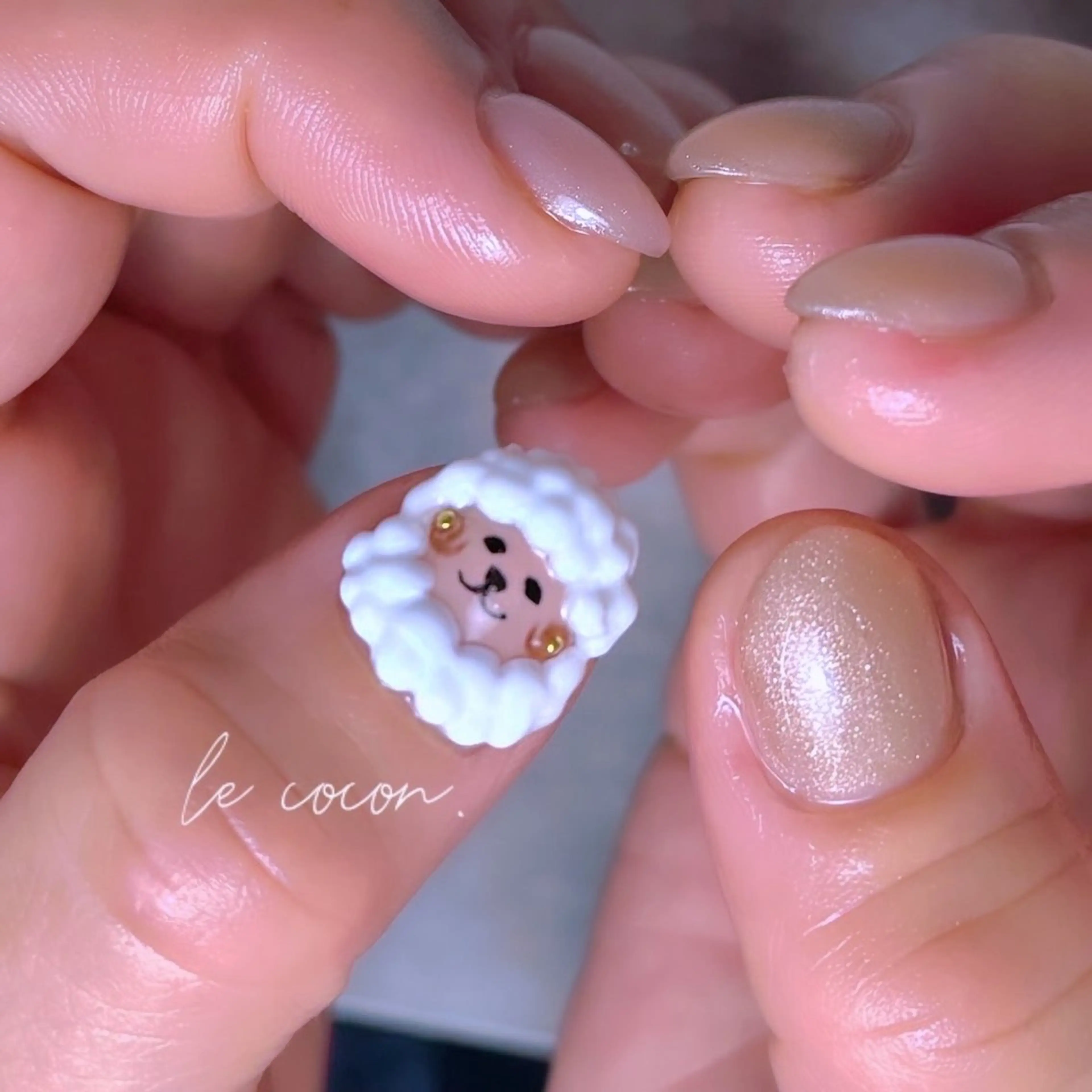 パーマ le_cocon. nailのネイルデザイン