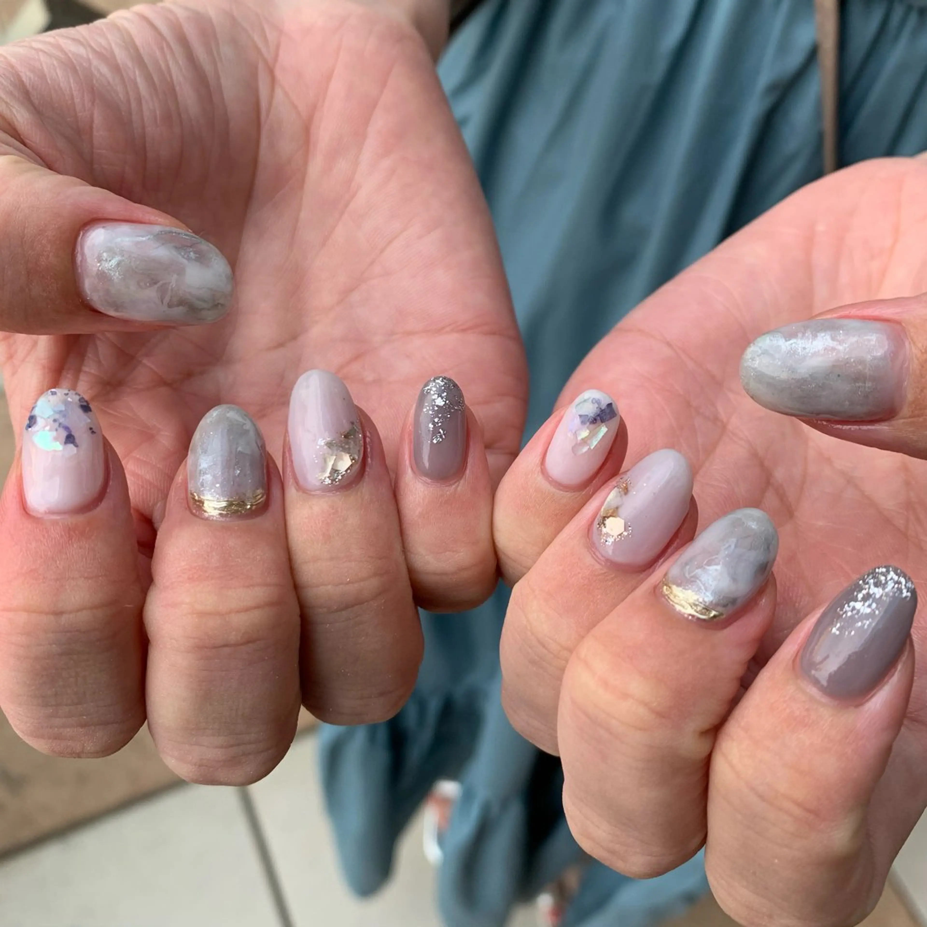 ネイル ハンドネイル YUKIMO🍎名駅 /ニュアンスのネイルデザイン