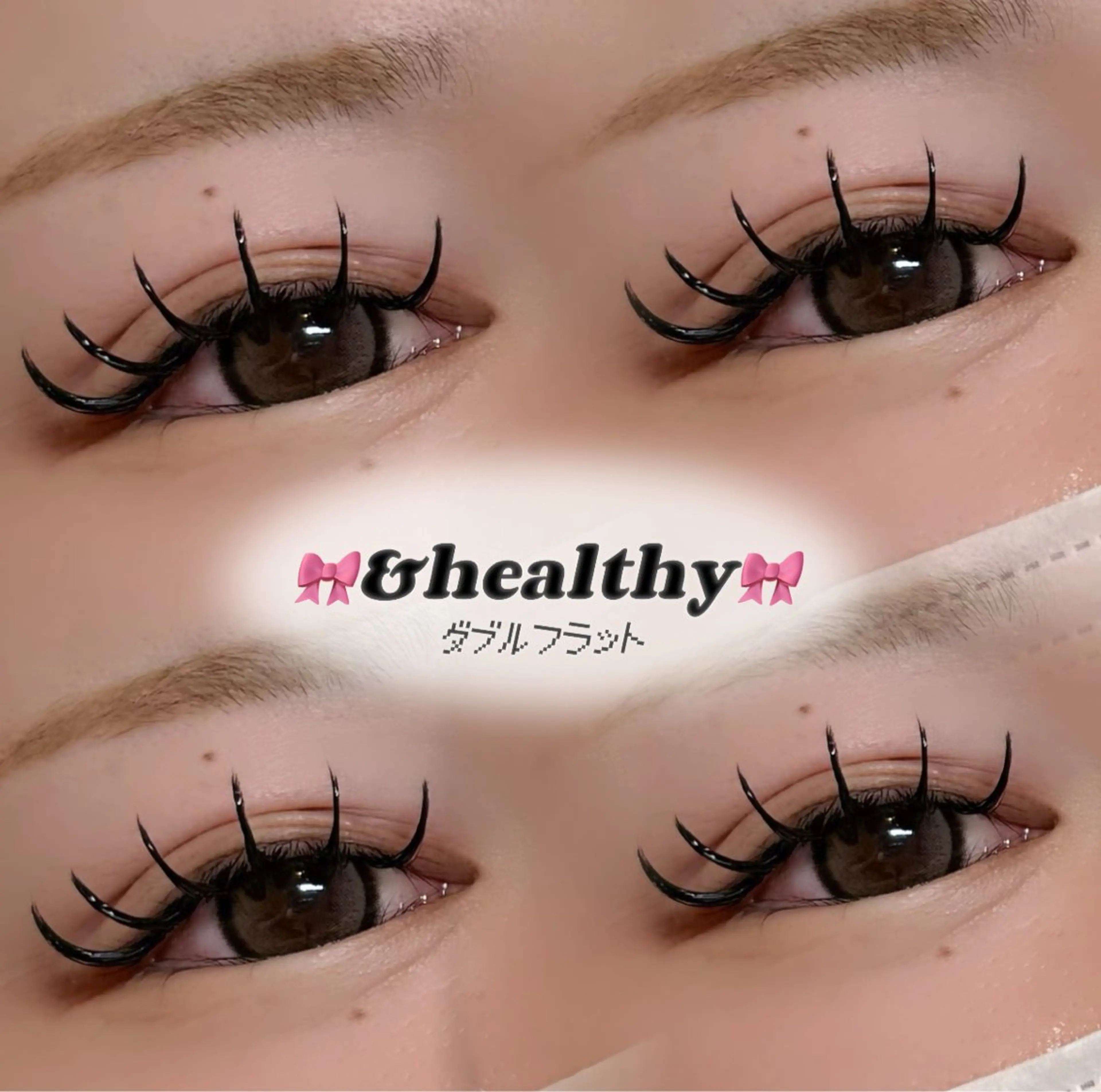 モデル募集🩵🌈オフ⭕️バインドロックor Wフラット120束🙆‍♀️すぐ予約⭕️本文を必読🌼100分の写真