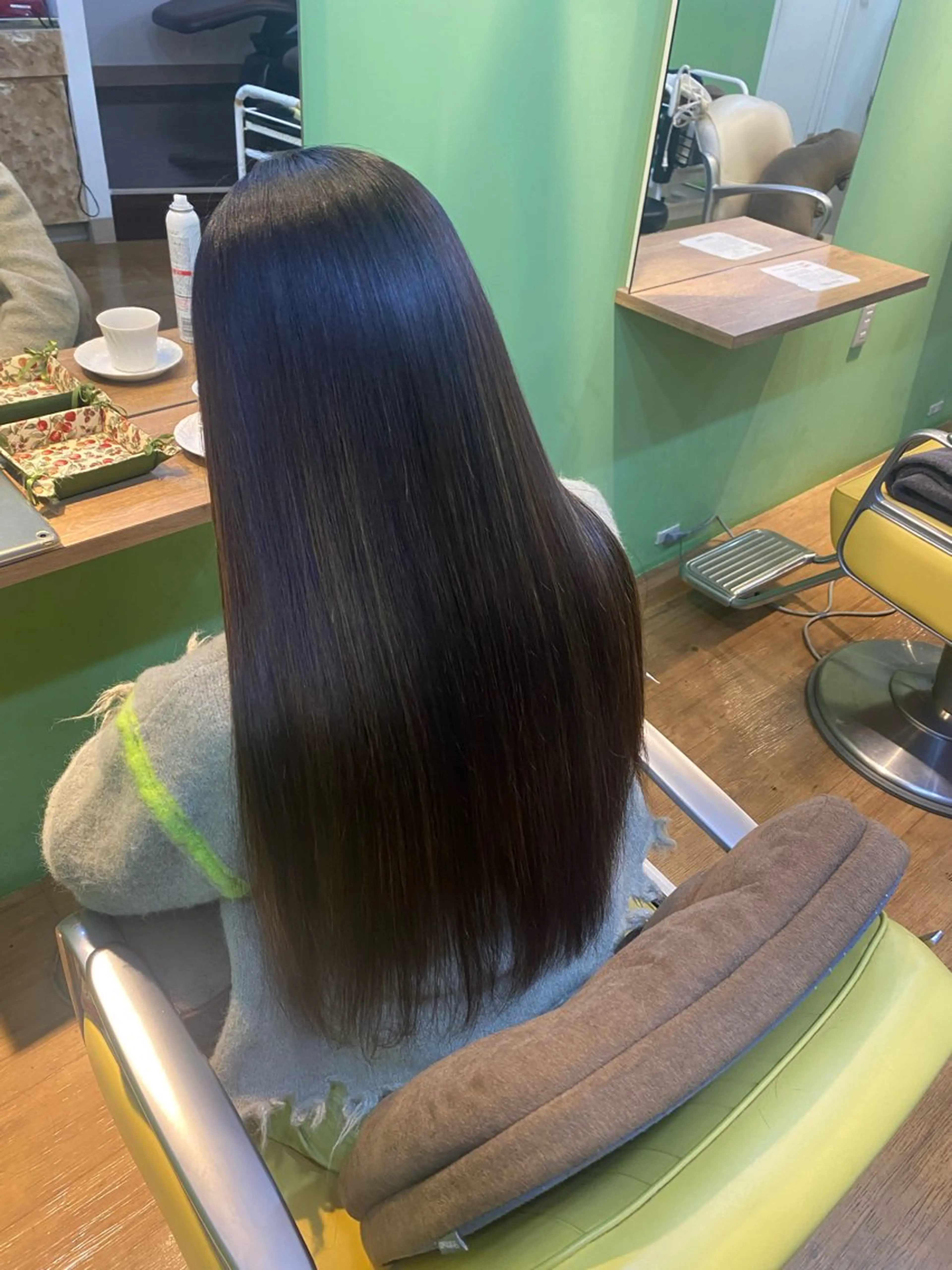 ロング パーマ ヘアアレンジ トリートメント メンズ特化 エシカル　松原大将のヘアスタイル