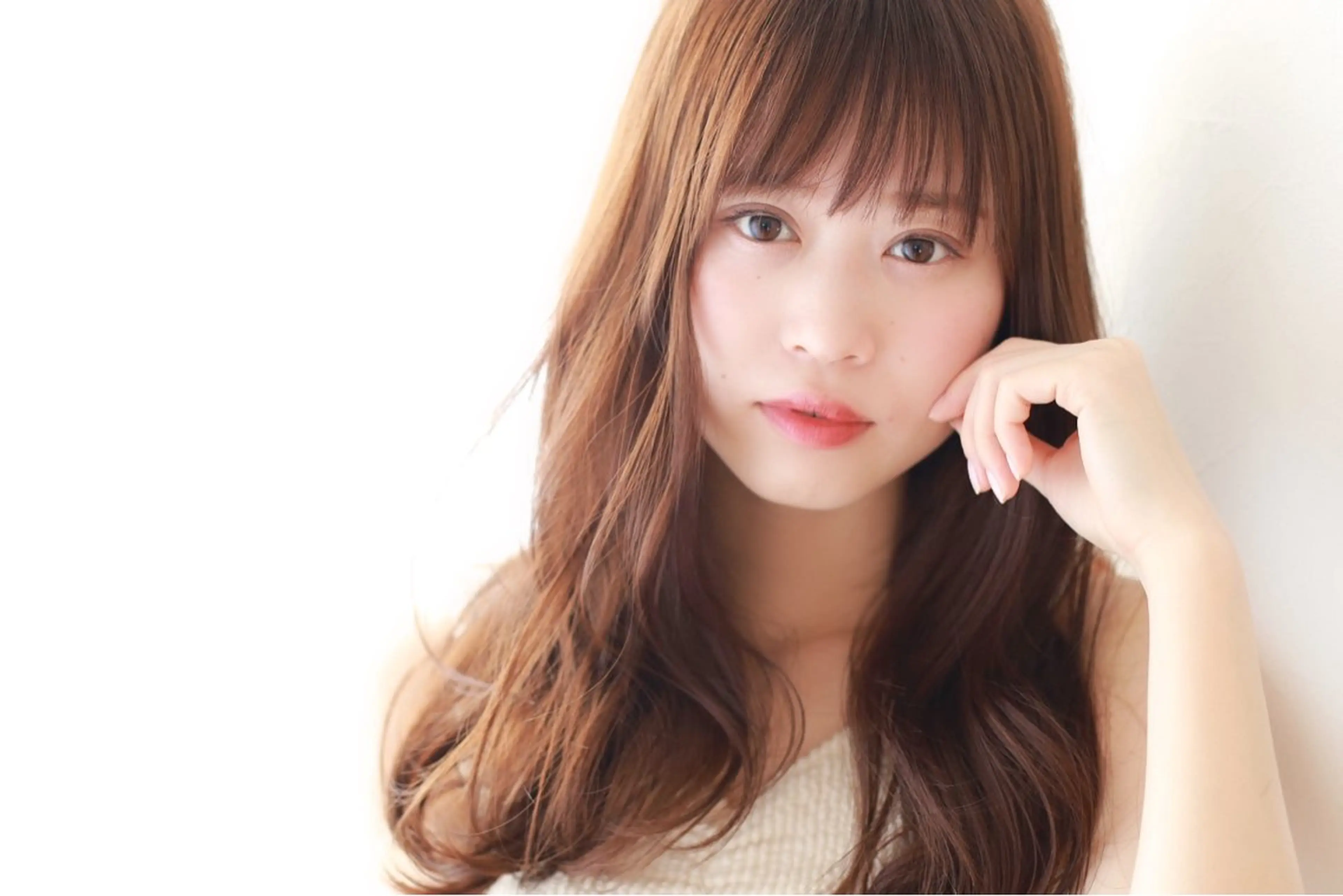 ロング 似合わせカット 診断/伏見/伊藤 桃花のヘアスタイル