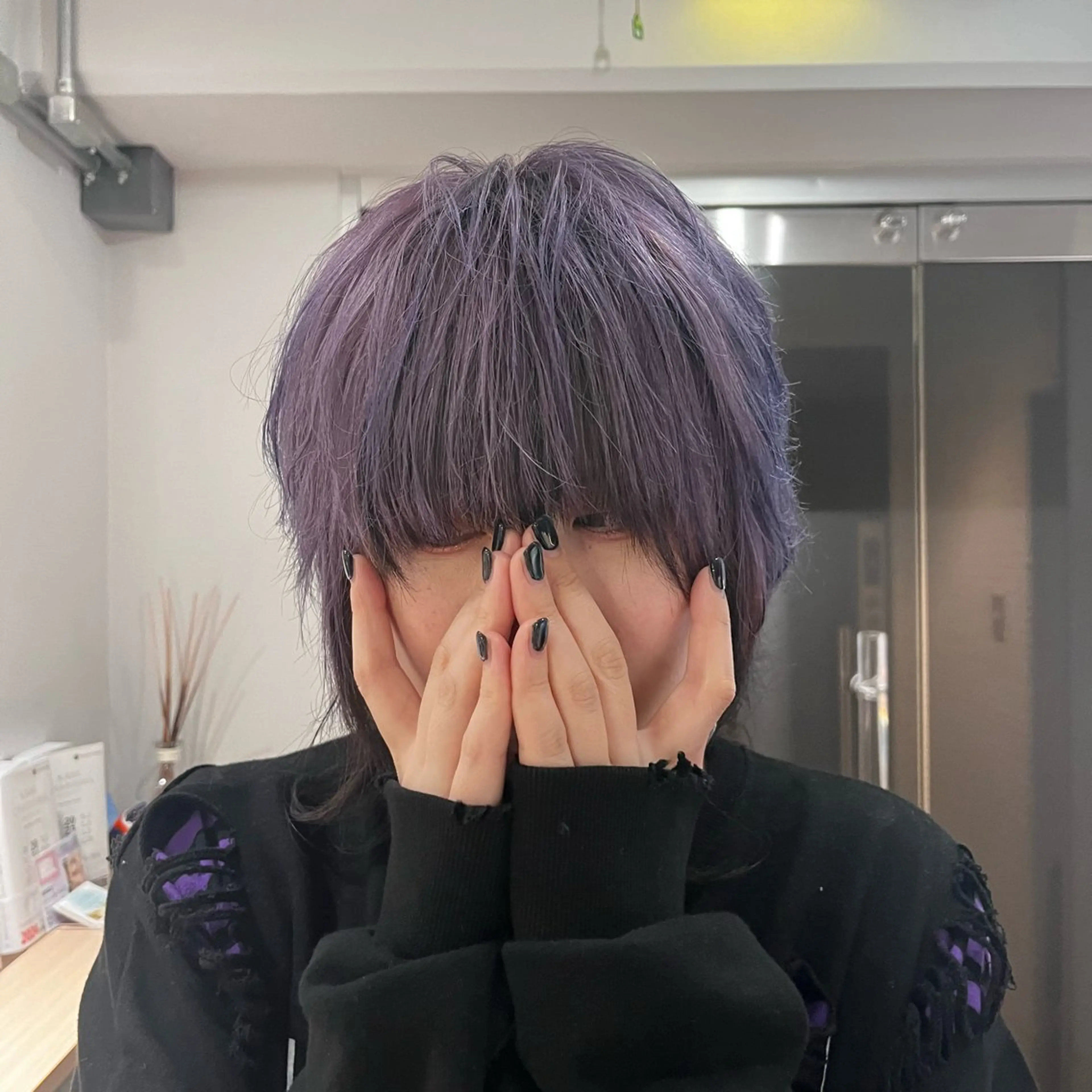 カラー ヘアカラー トリートメント JIN/暖色カラー /髪質改善/艶髪のヘアスタイル