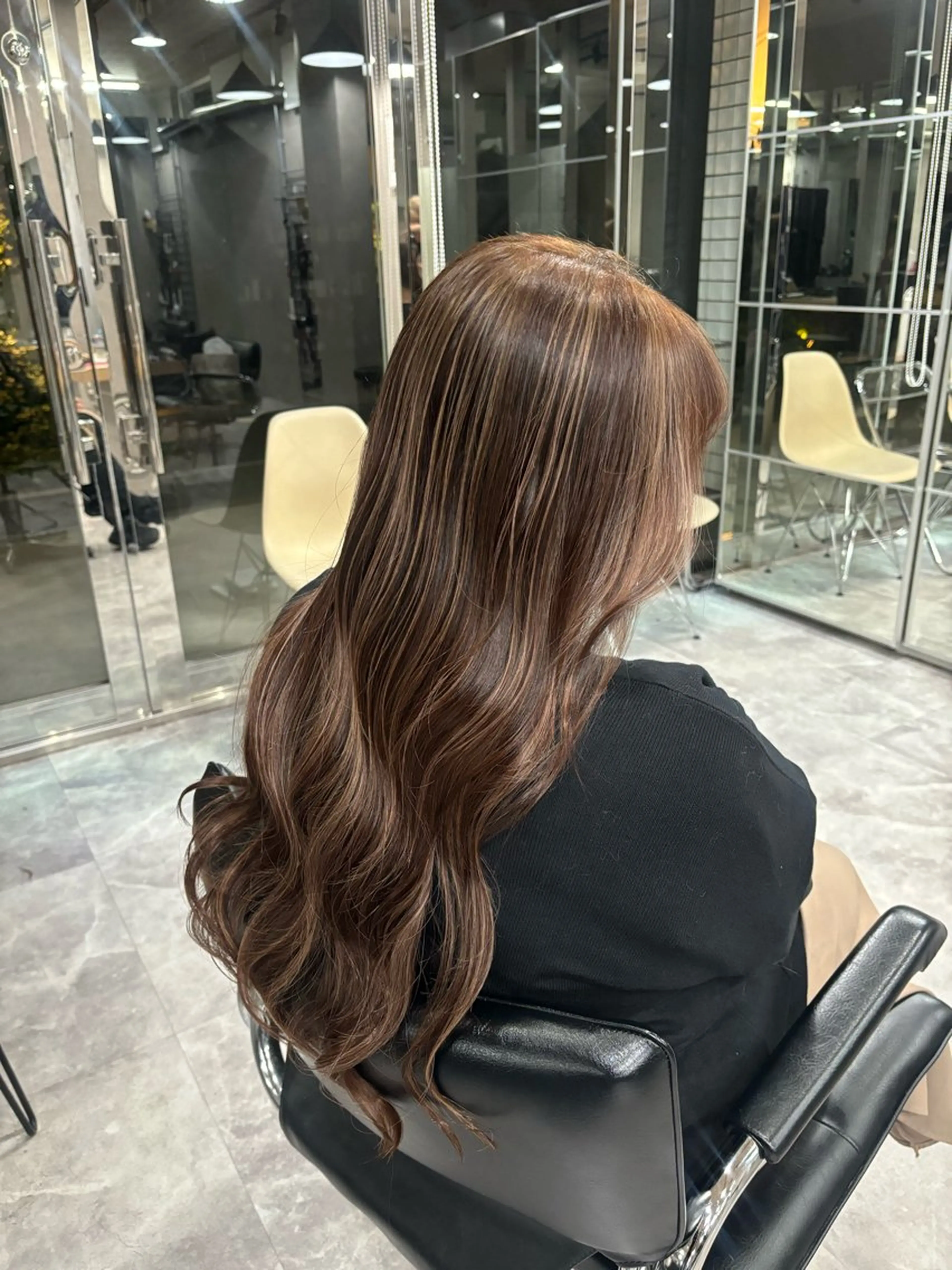 ロング ヘアカラー KAIRI/大宮/ メンズバレイヤージュのヘアスタイル