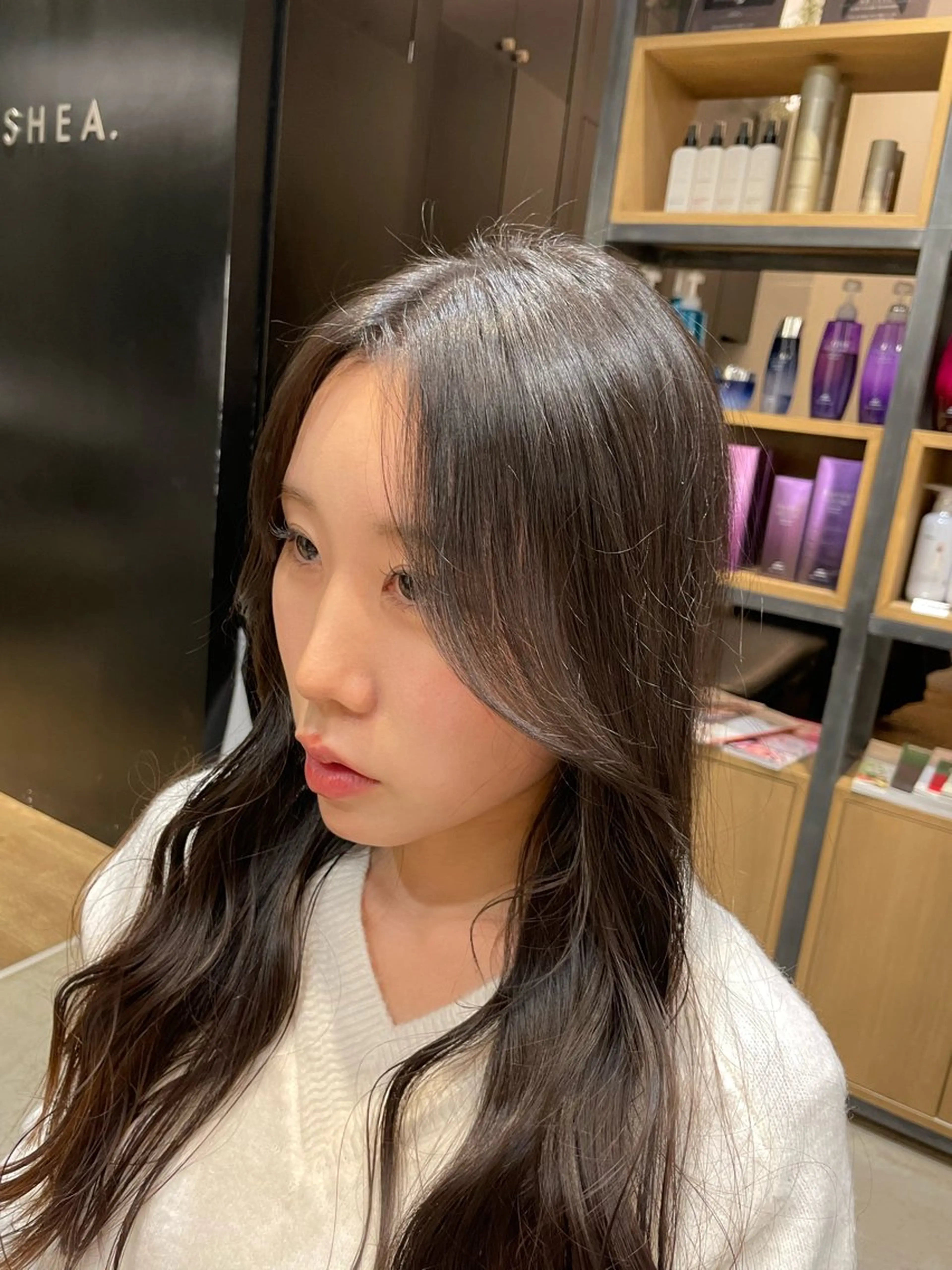 ロング レイヤーカット トリートメント カット トリートメント ヘッドスパ ヘアセット SHEA.学芸大学所属・一箭 恵梧/ロングヘアのヘアスタイル