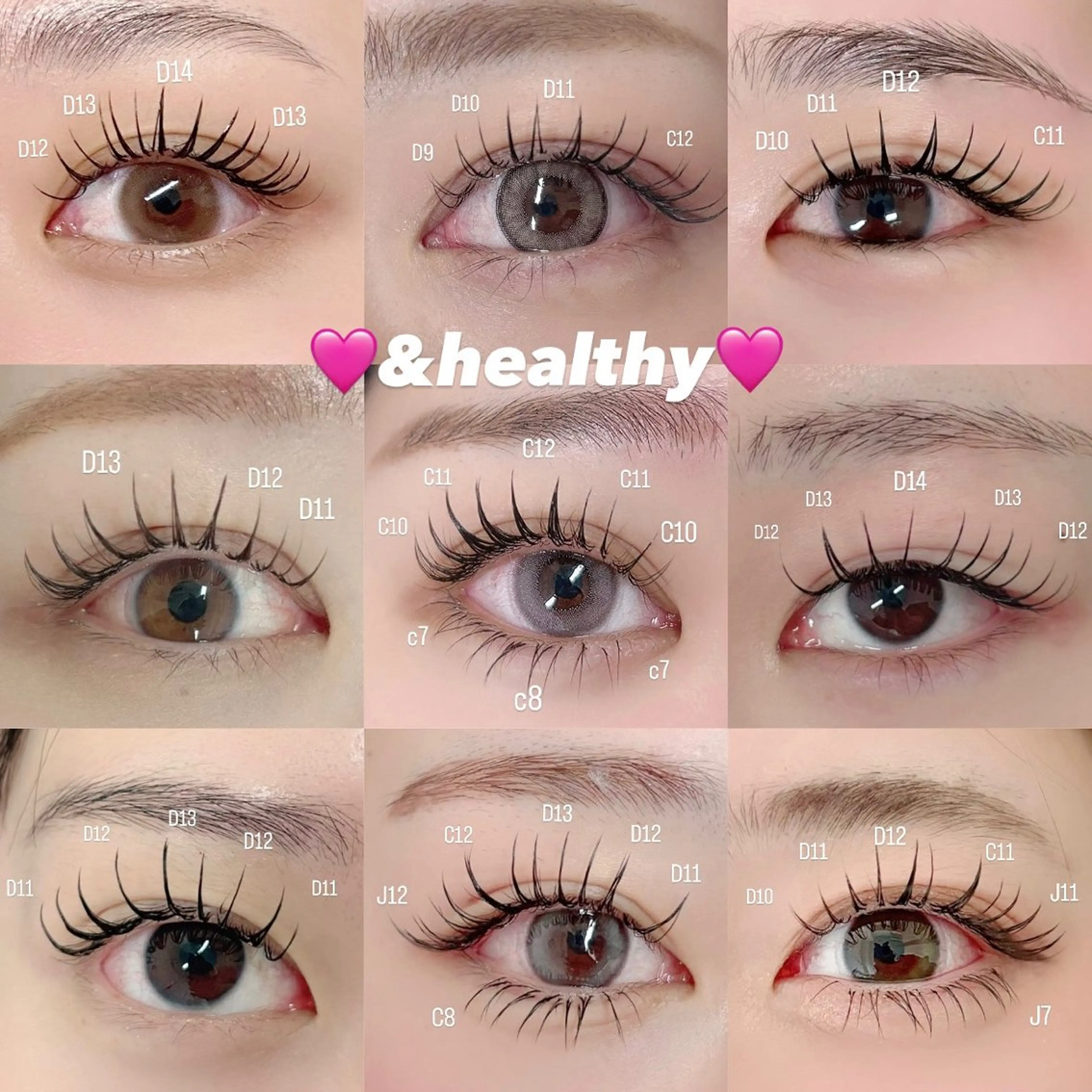 マツエク・マツパ meme SARAのマツエク・マツパデザイン