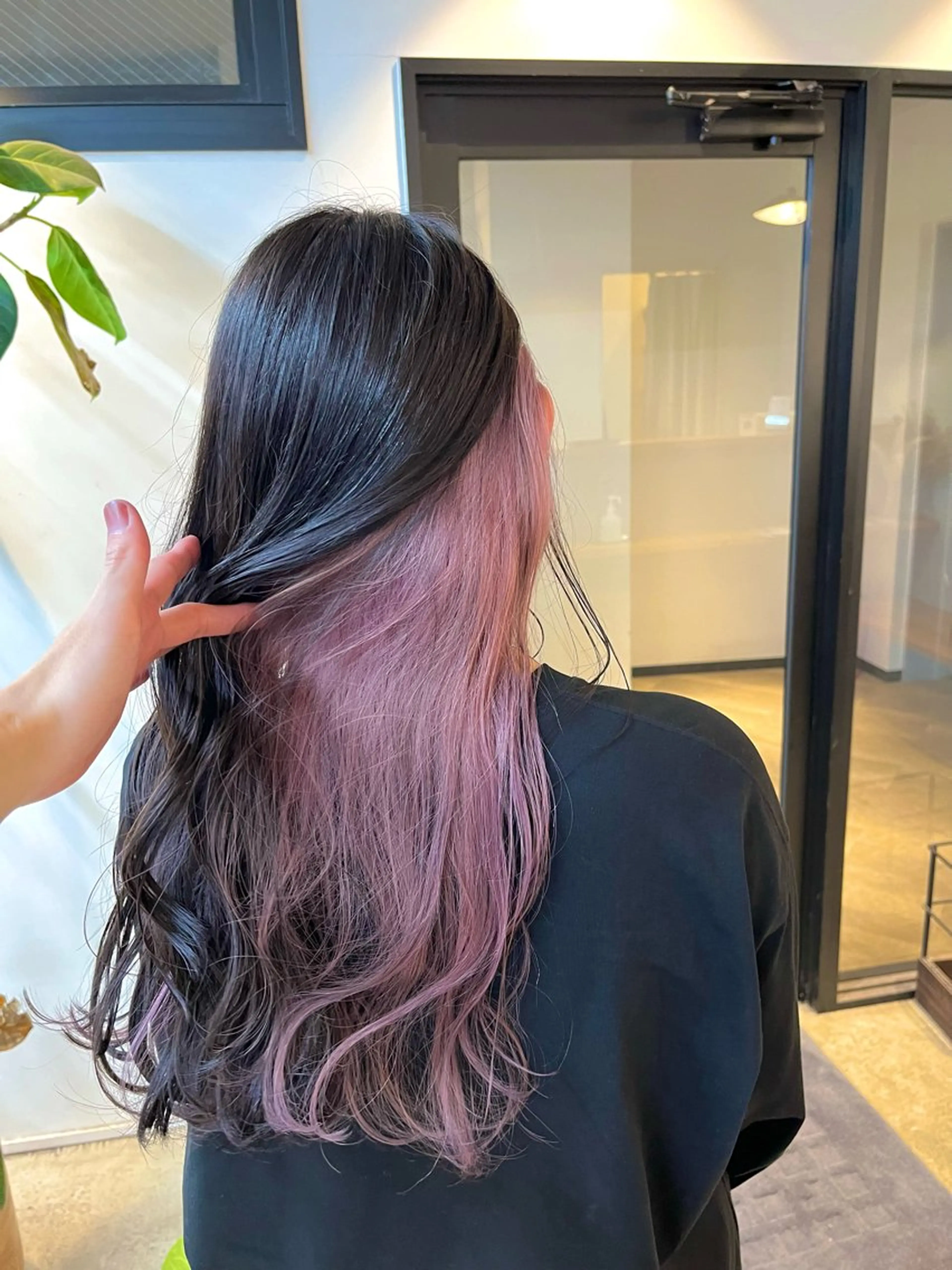 ロング カラー ヘアカラー トリートメント ハイトーンカラ ー/小川のヘアスタイル