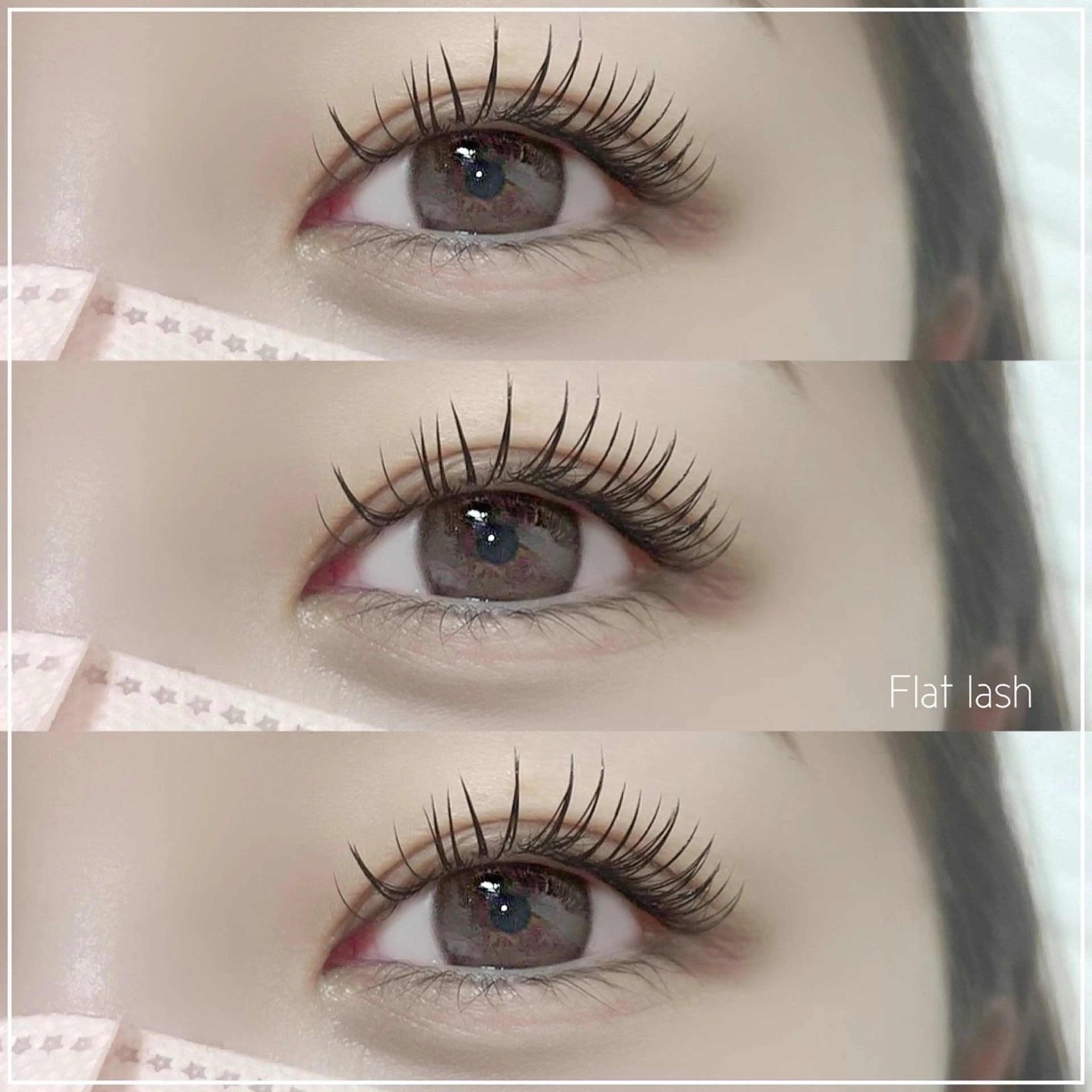 マツエク・マツパ フラットラッシュ マツエク eyelash salon eye:ne所属・eyelash eye:neのマツエク・マツパデザイン