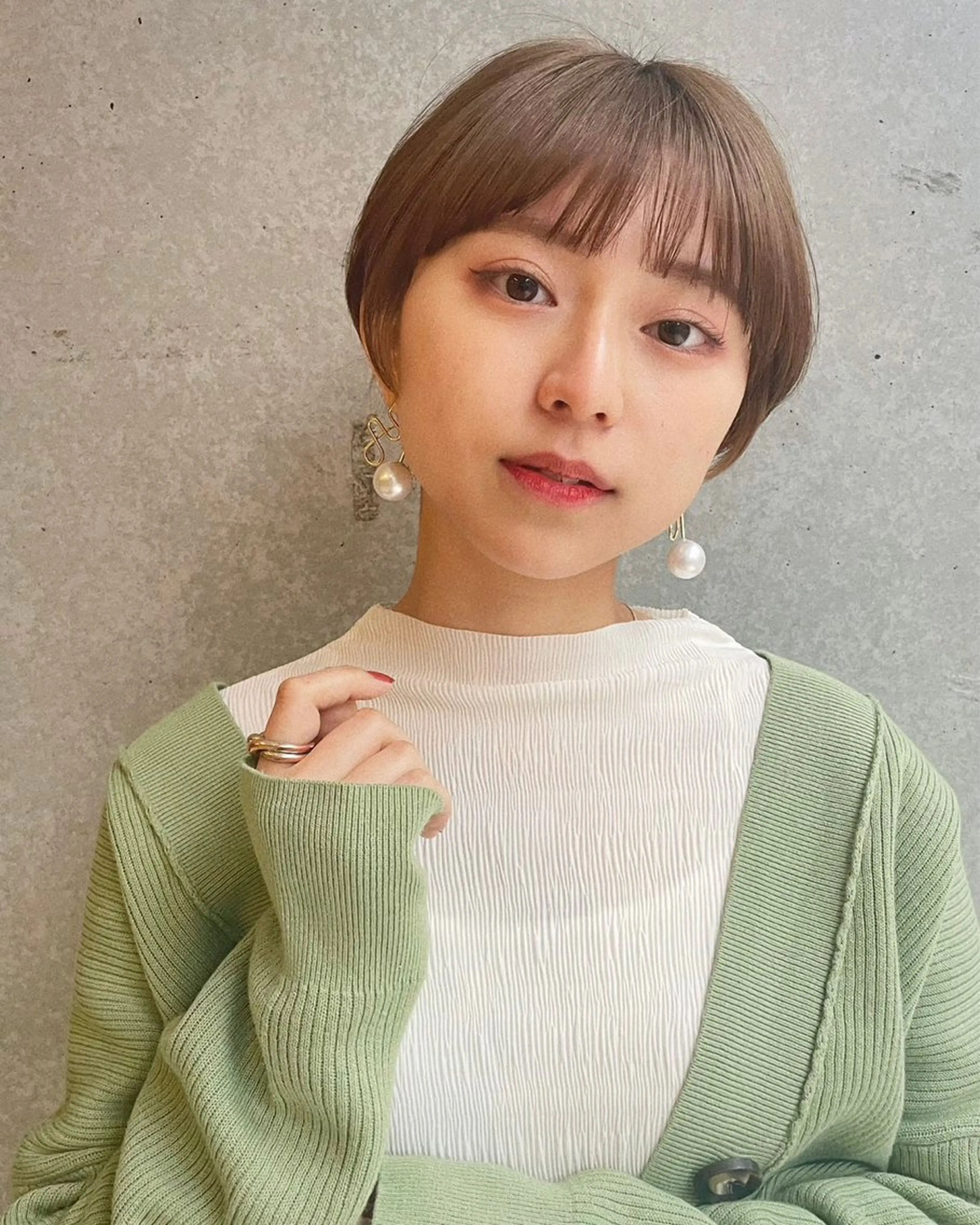 ショート カラー ヘアアレンジ 【ボブ・ショート】 Ash茗荷谷店のヘアスタイル