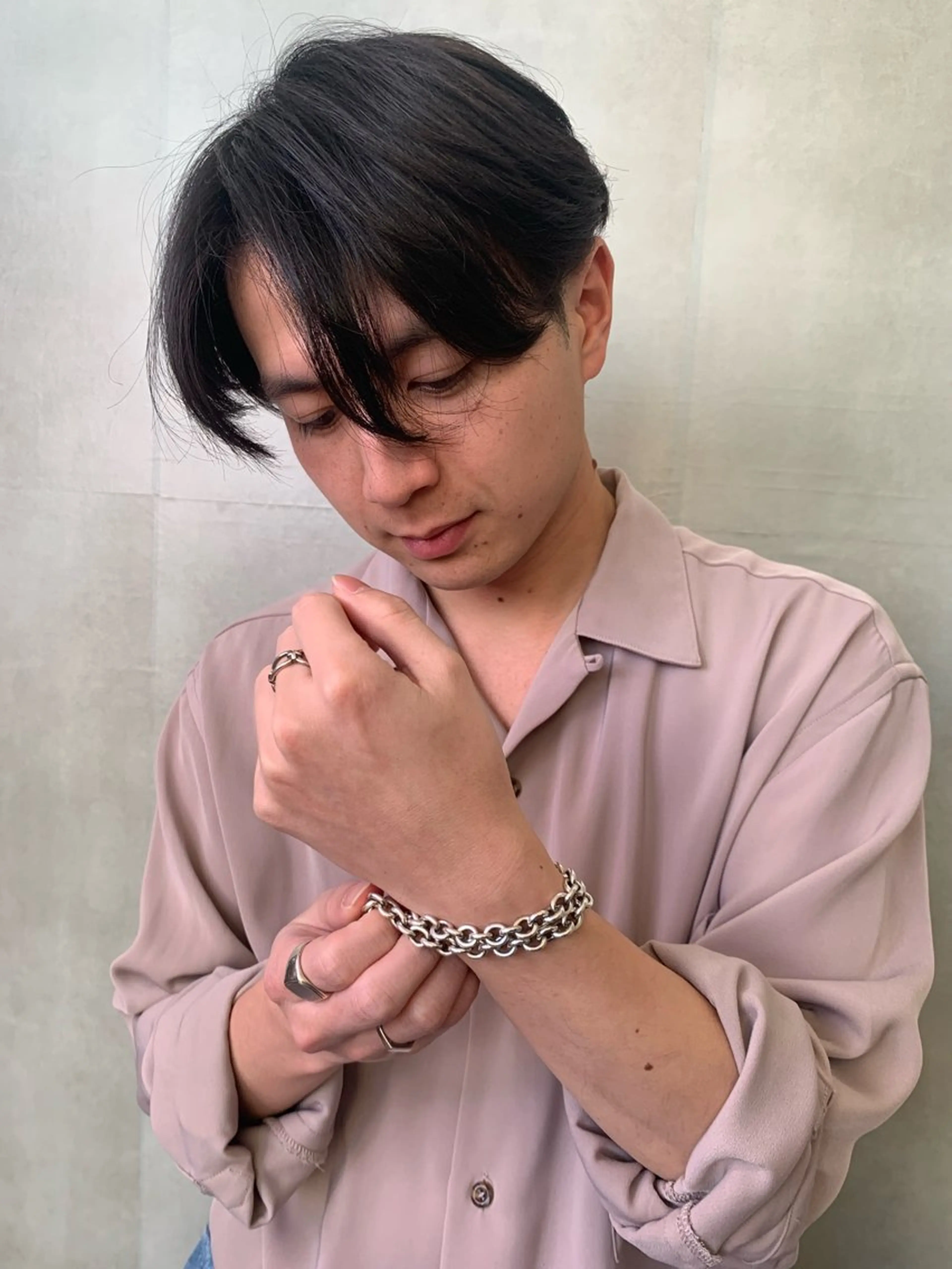 ショート パーマ メンズ カット パーマ イーストハムネオ高木 亮人🌿のヘアスタイル