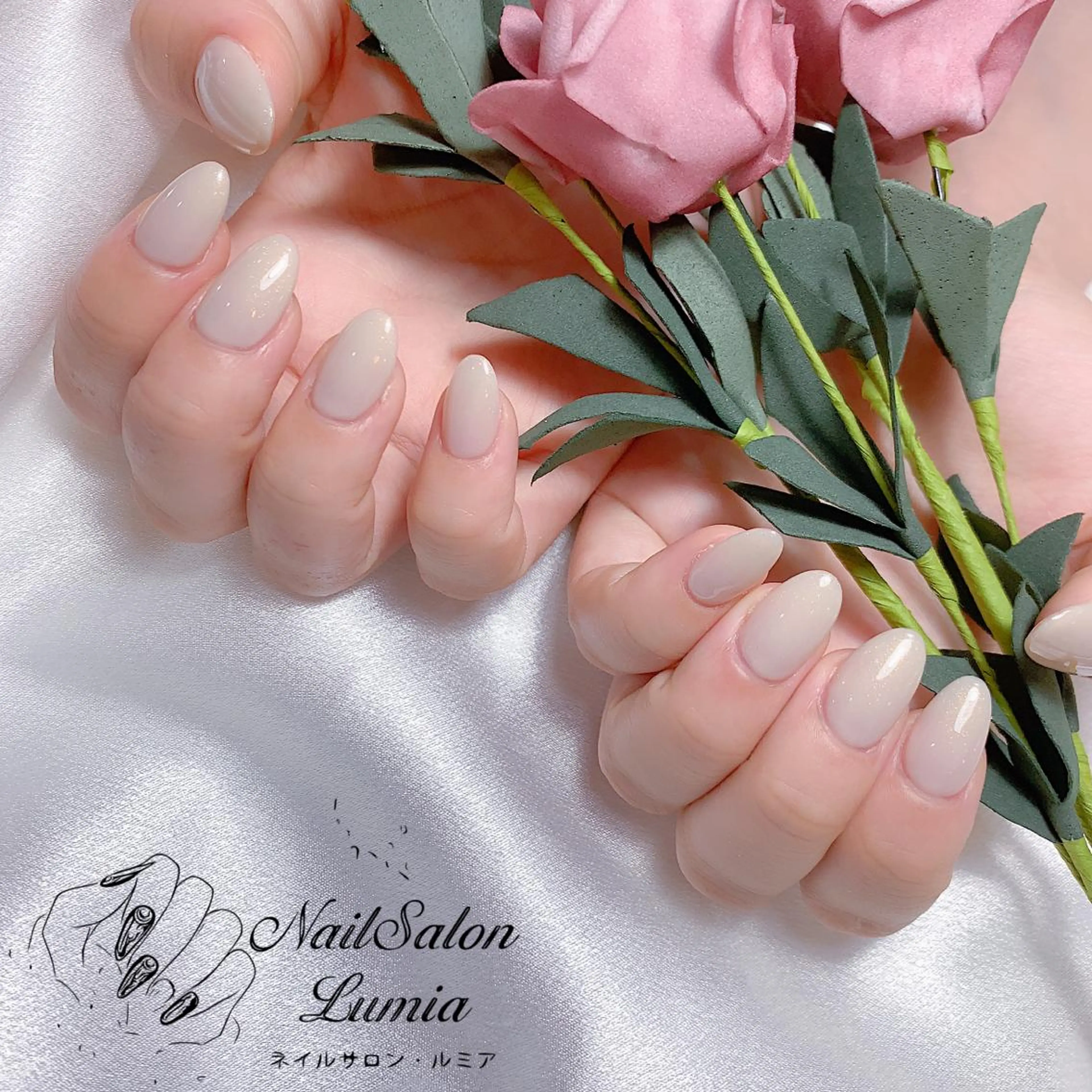 ネイル ハンドネイル ネイルサロン ルミア Lumia 店長のネイルデザイン