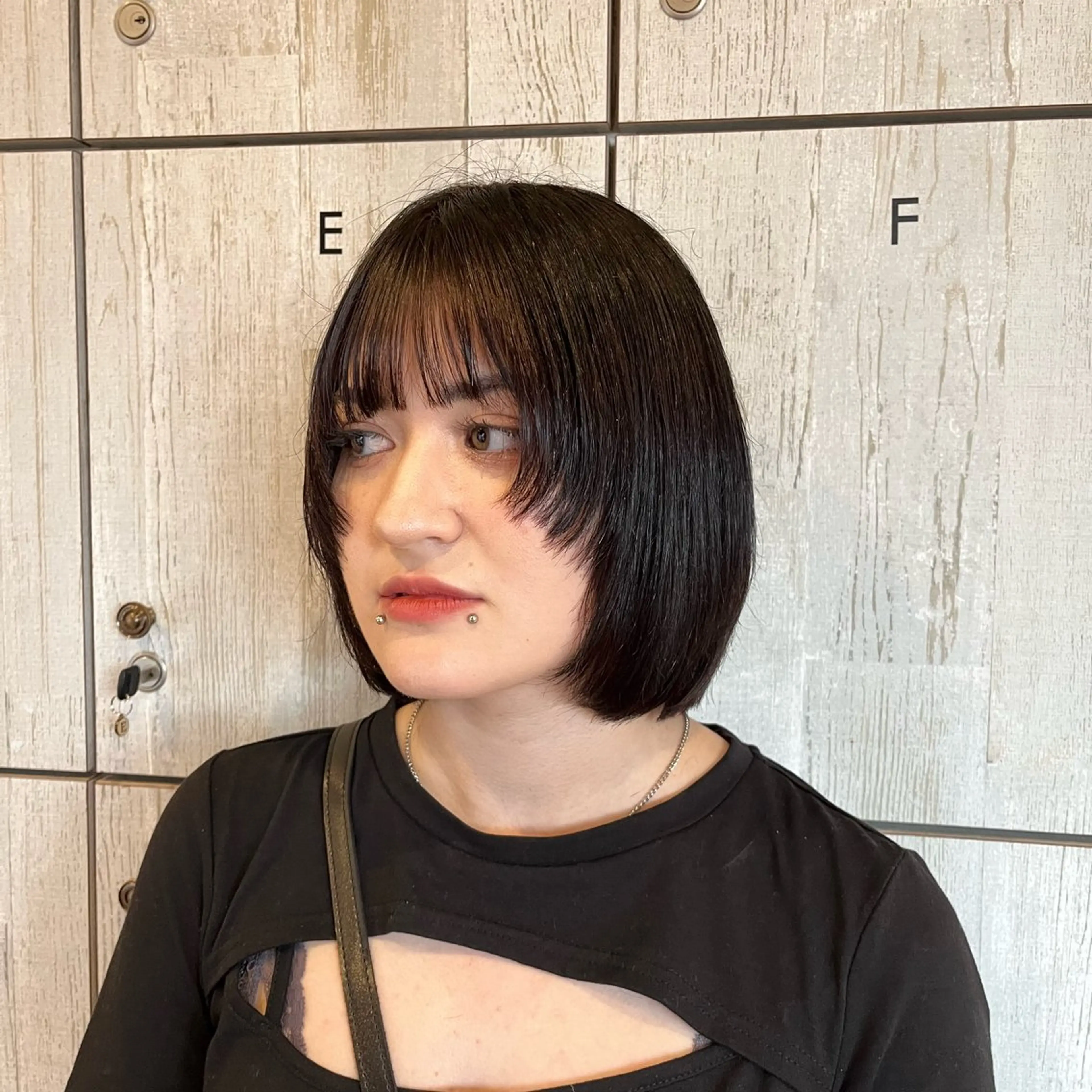 ショート フルールドソレイユ所属・♡ナナコ♡ レイヤー/艶髪のヘアスタイル