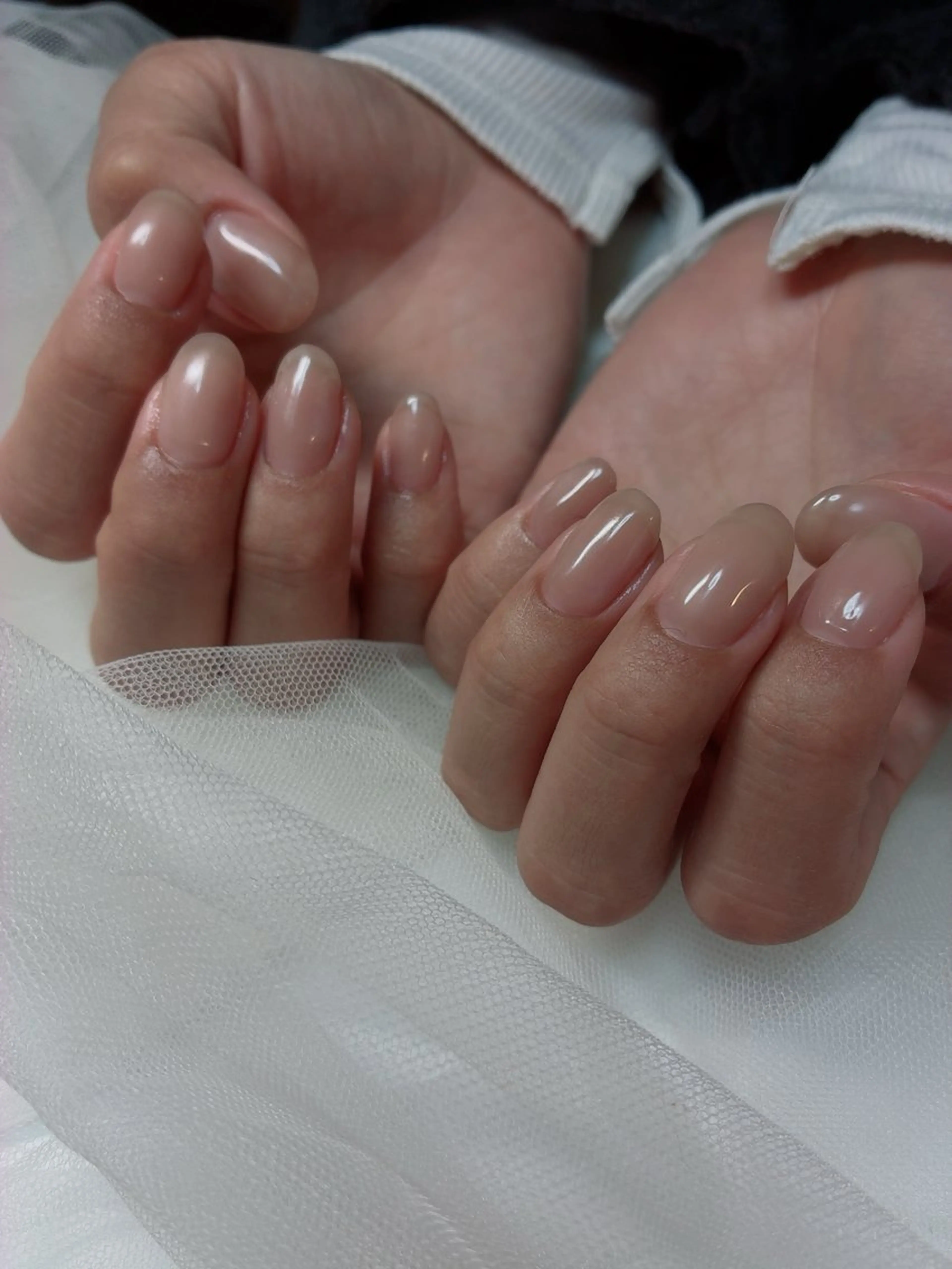 ネイル オフィスネイル ワンカラーネイル ハンドネイル jete nailのネイルデザイン