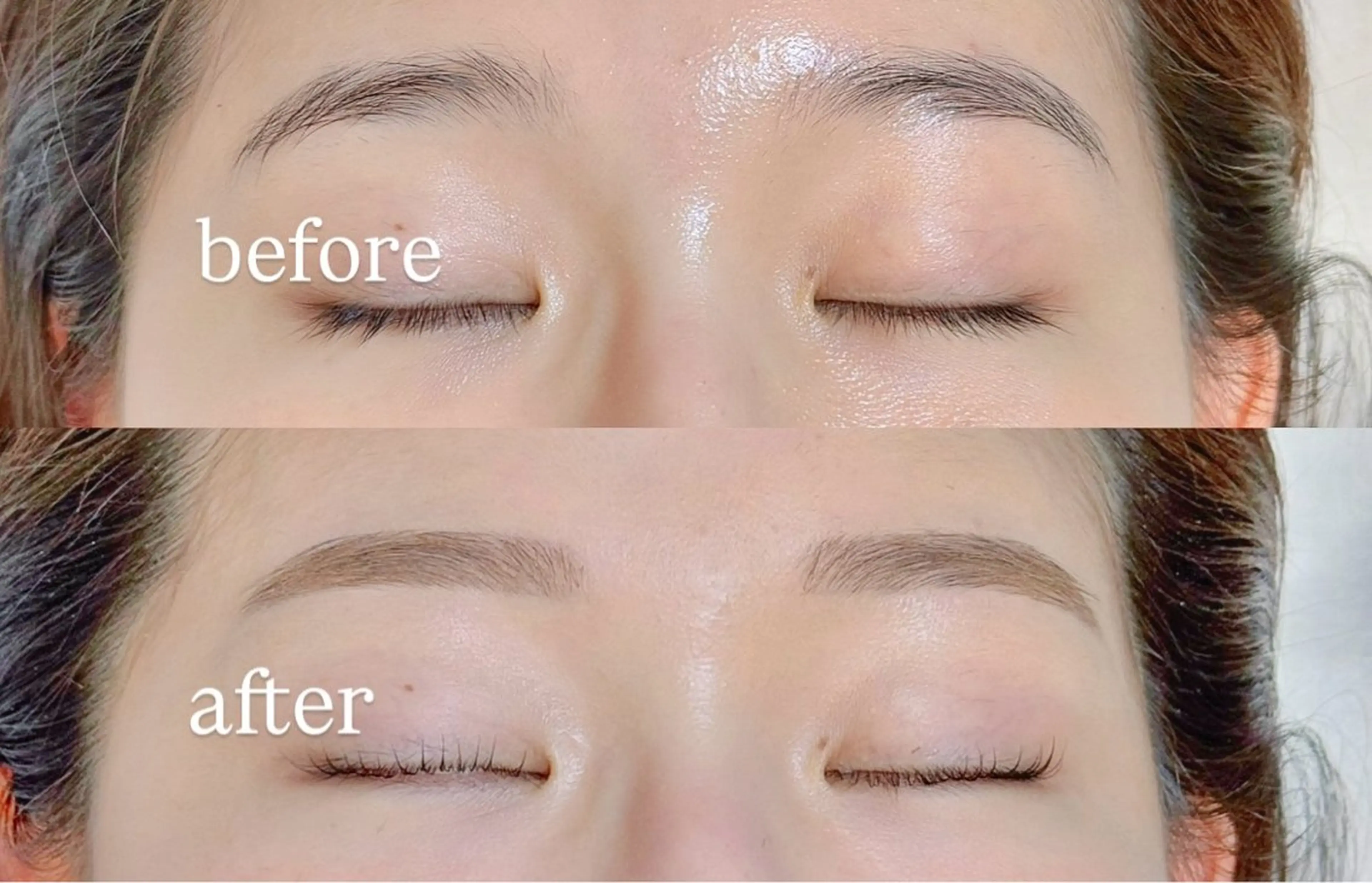 アイブロウwax無料モデルの写真