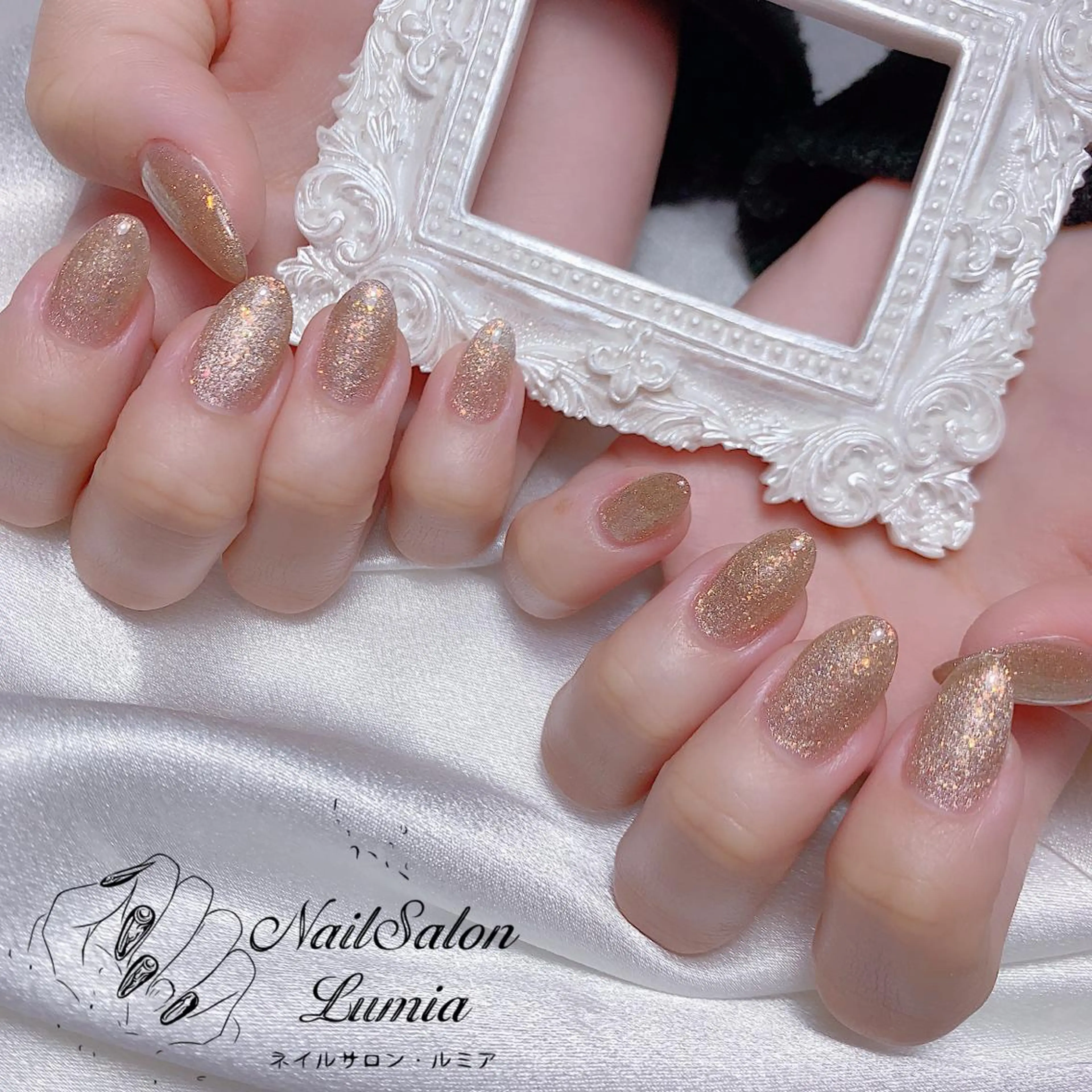 ネイル ハンドネイル ネイルサロン ルミア Lumia 店長のネイルデザイン