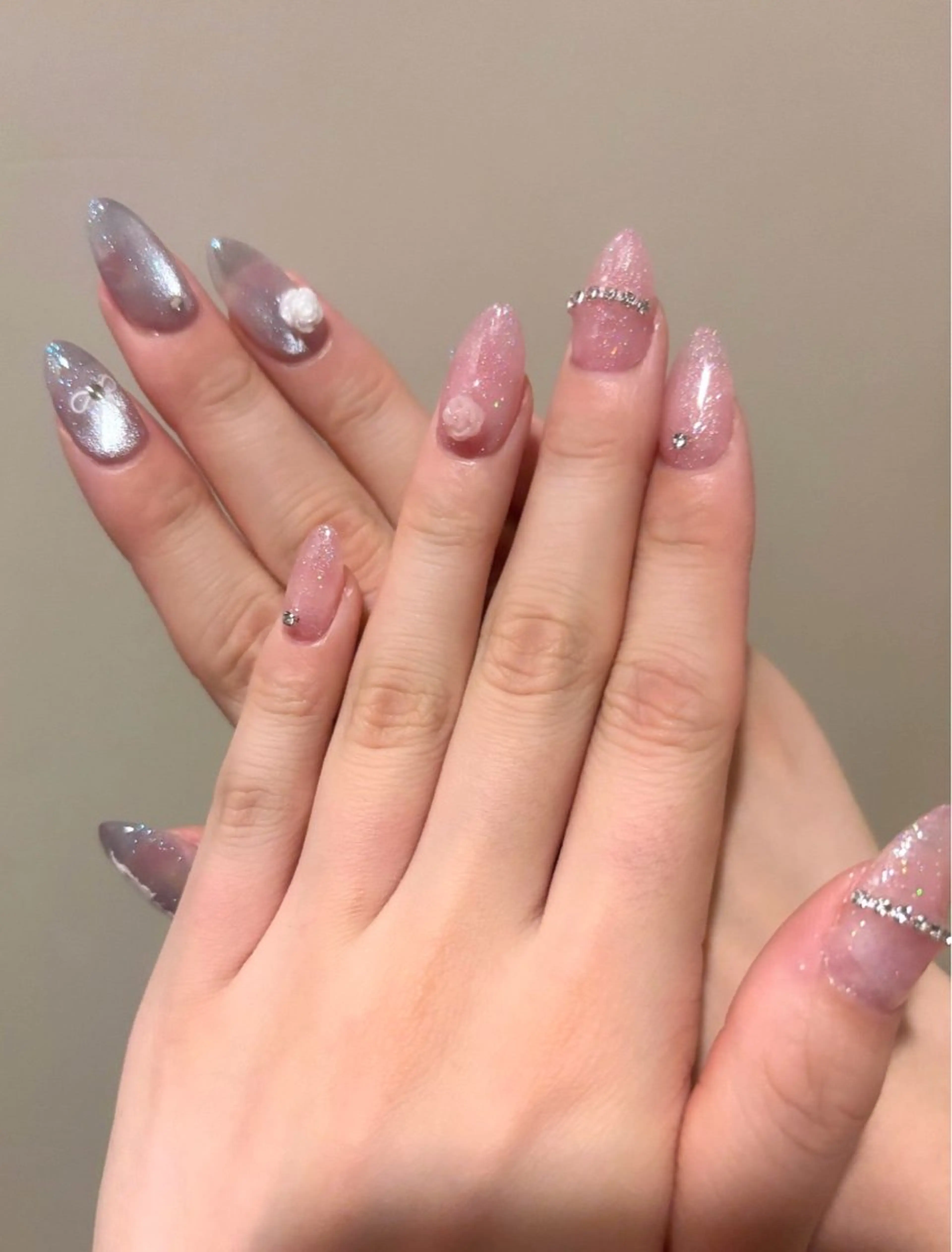 カラー グラデーションカラー クリスマス Luxe Nail Salon（Mio）のネイルデザイン