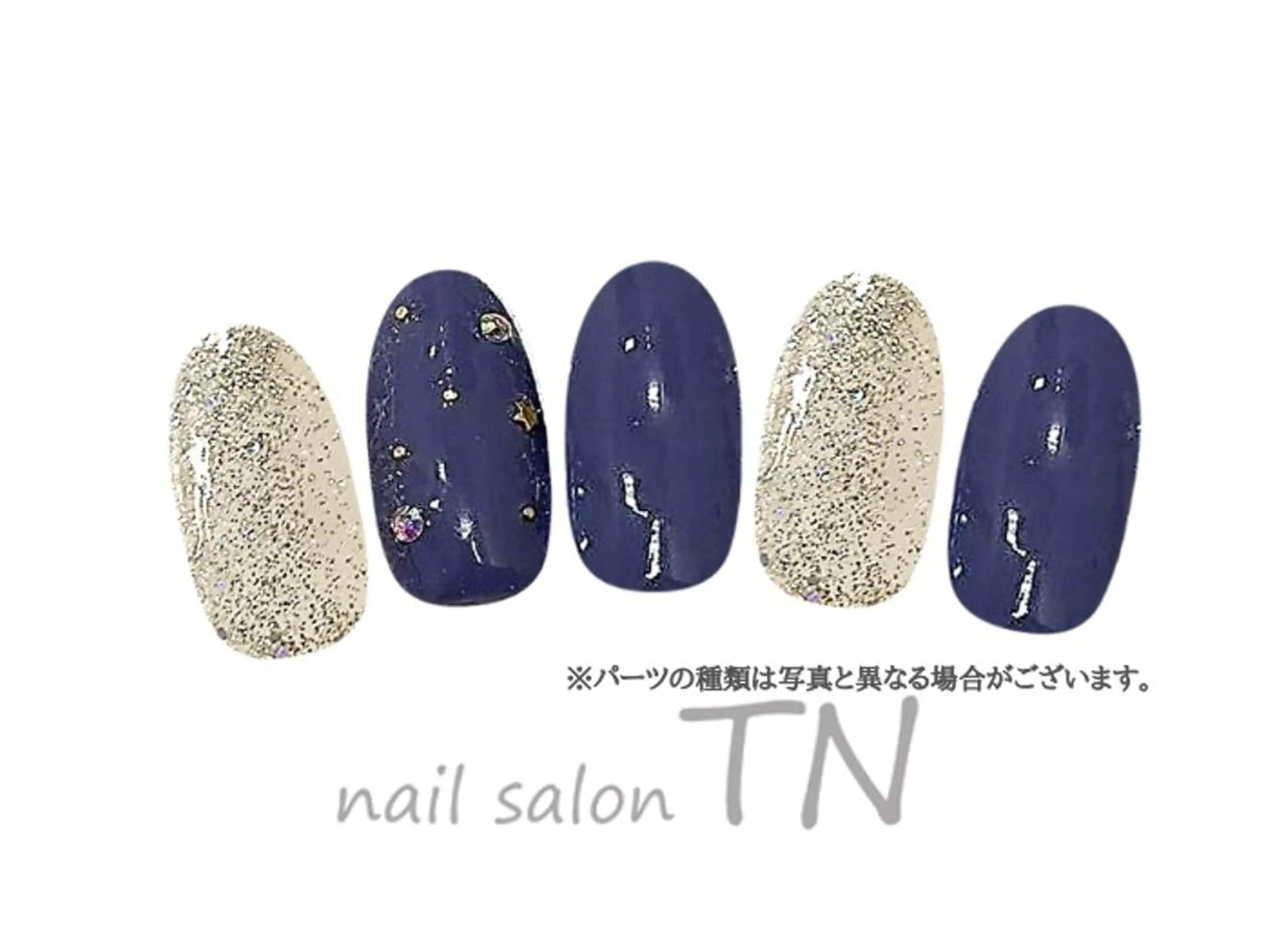 ミディアム ハンドネイル 矢川 まどかのネイルデザイン