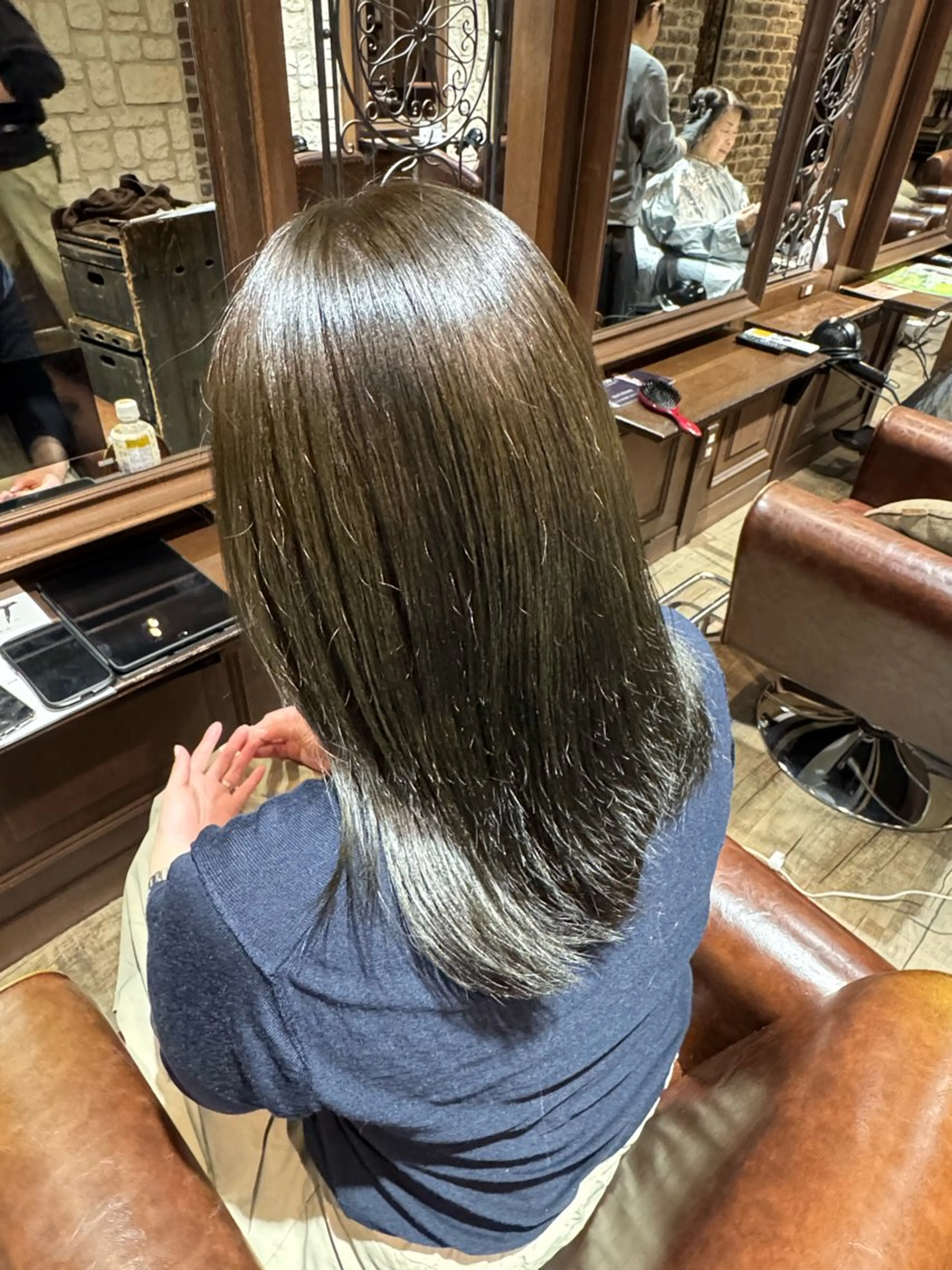 カラー ヘアカラー オノ ソウイチロウ/ ブリーチ/パーマのヘアスタイル