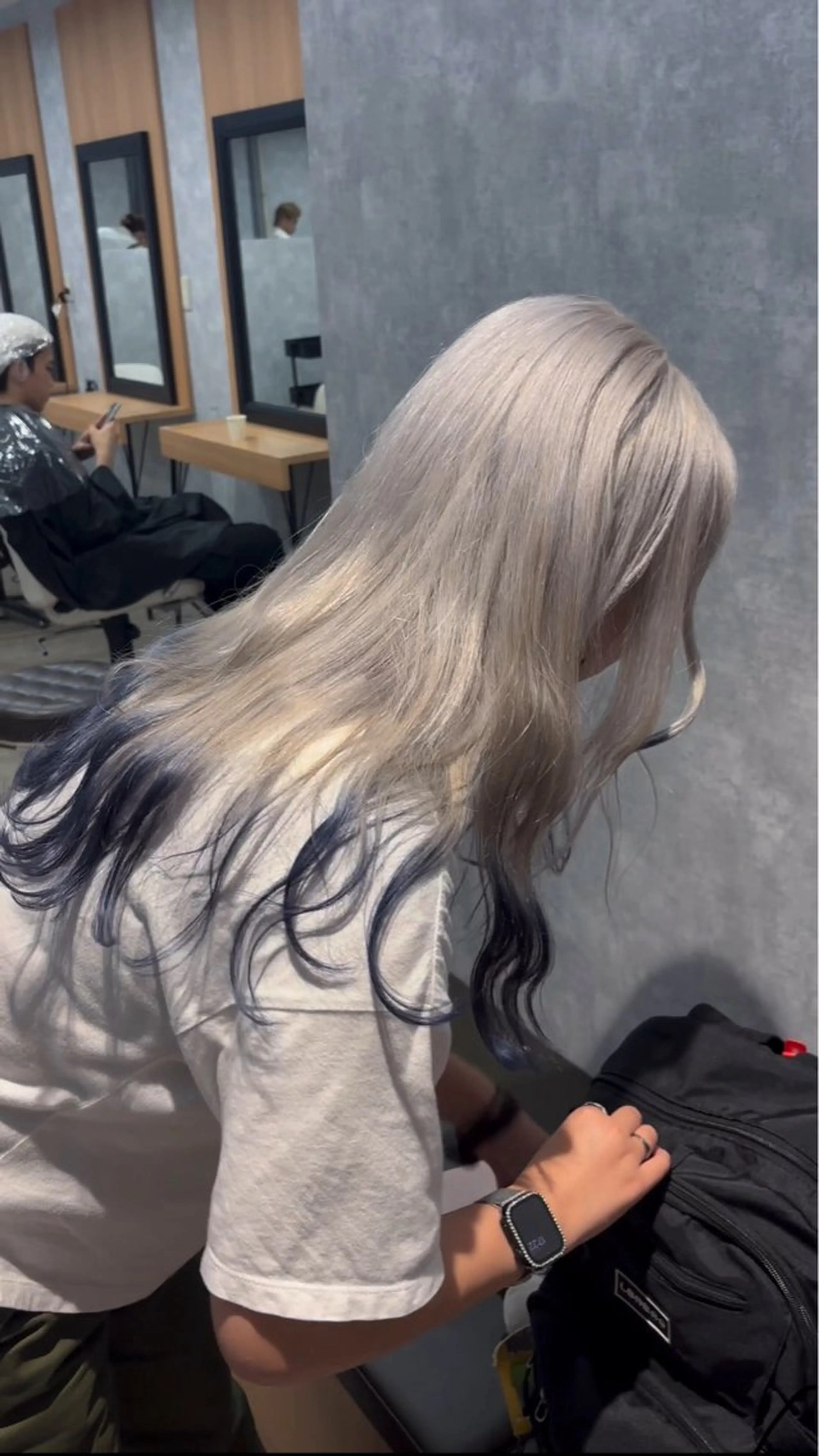 メンテナンスカット＋デザインカラー＋トリートメント⋆.ೃ࿔*:･💘の写真