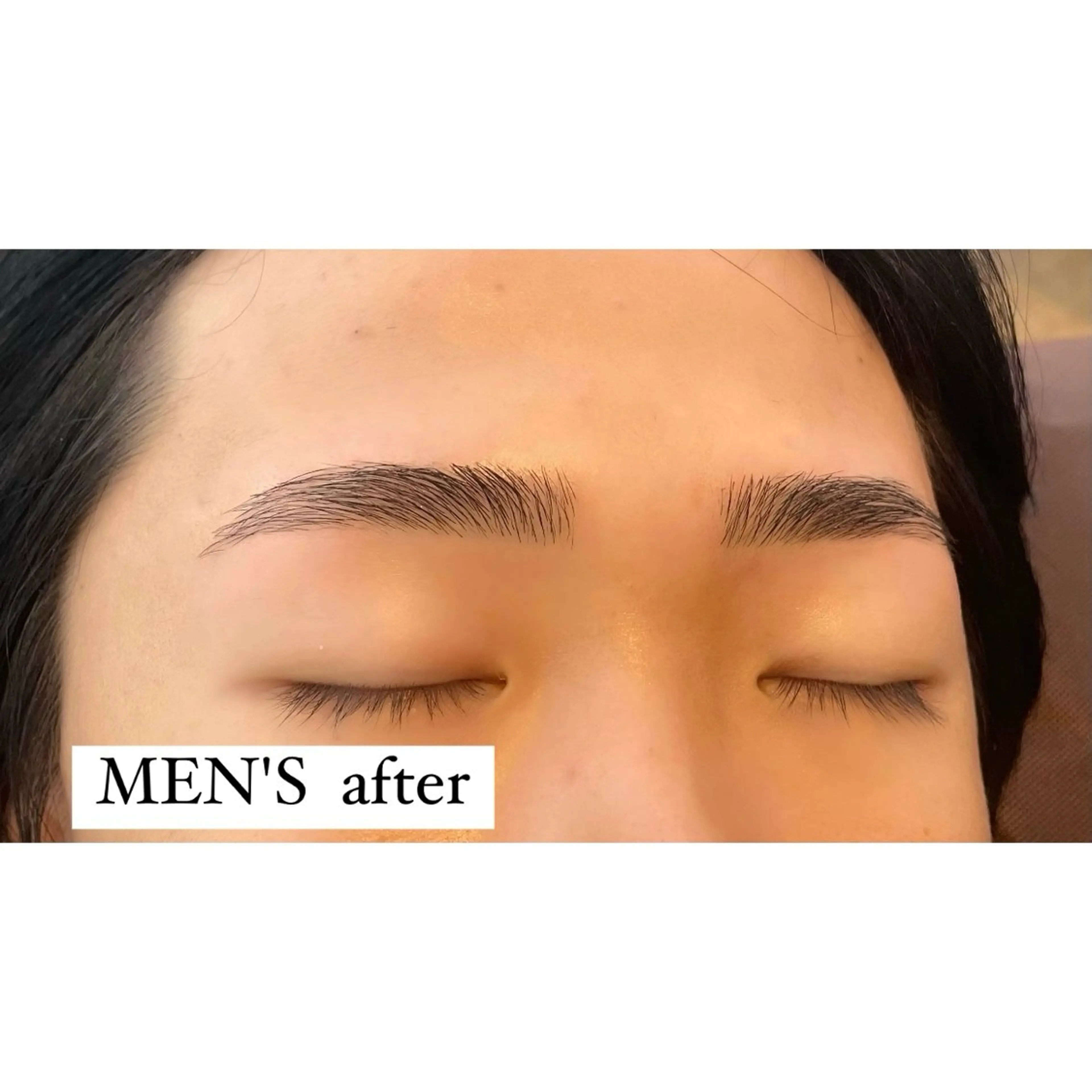 メンズ アイブロウ Liere eye所属・liere_eye _harukaのマツエク・マツパデザイン