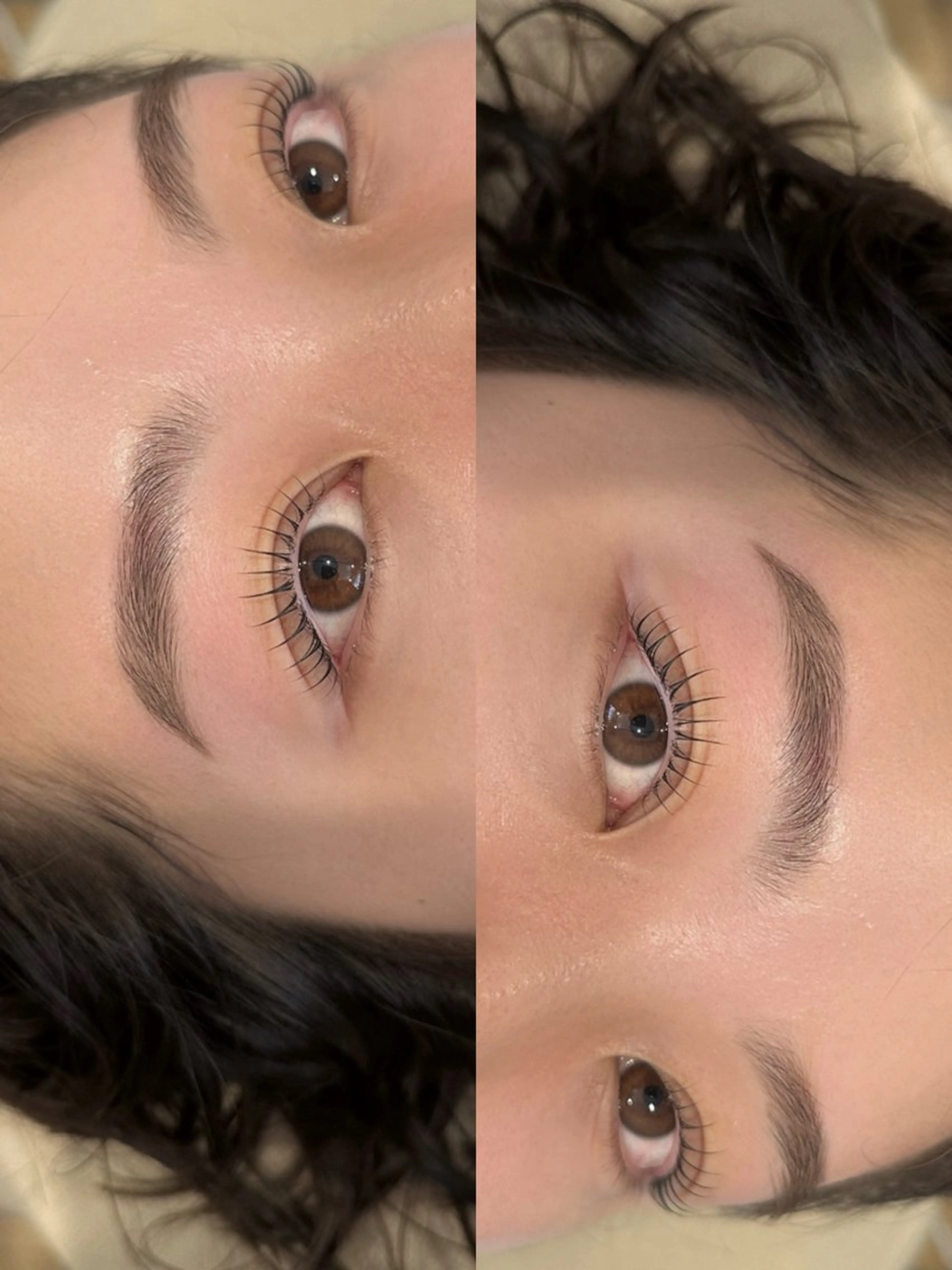 マツエク・マツパ 一重×まつ毛パーマ 石川 陽菜のマツエク・マツパデザイン