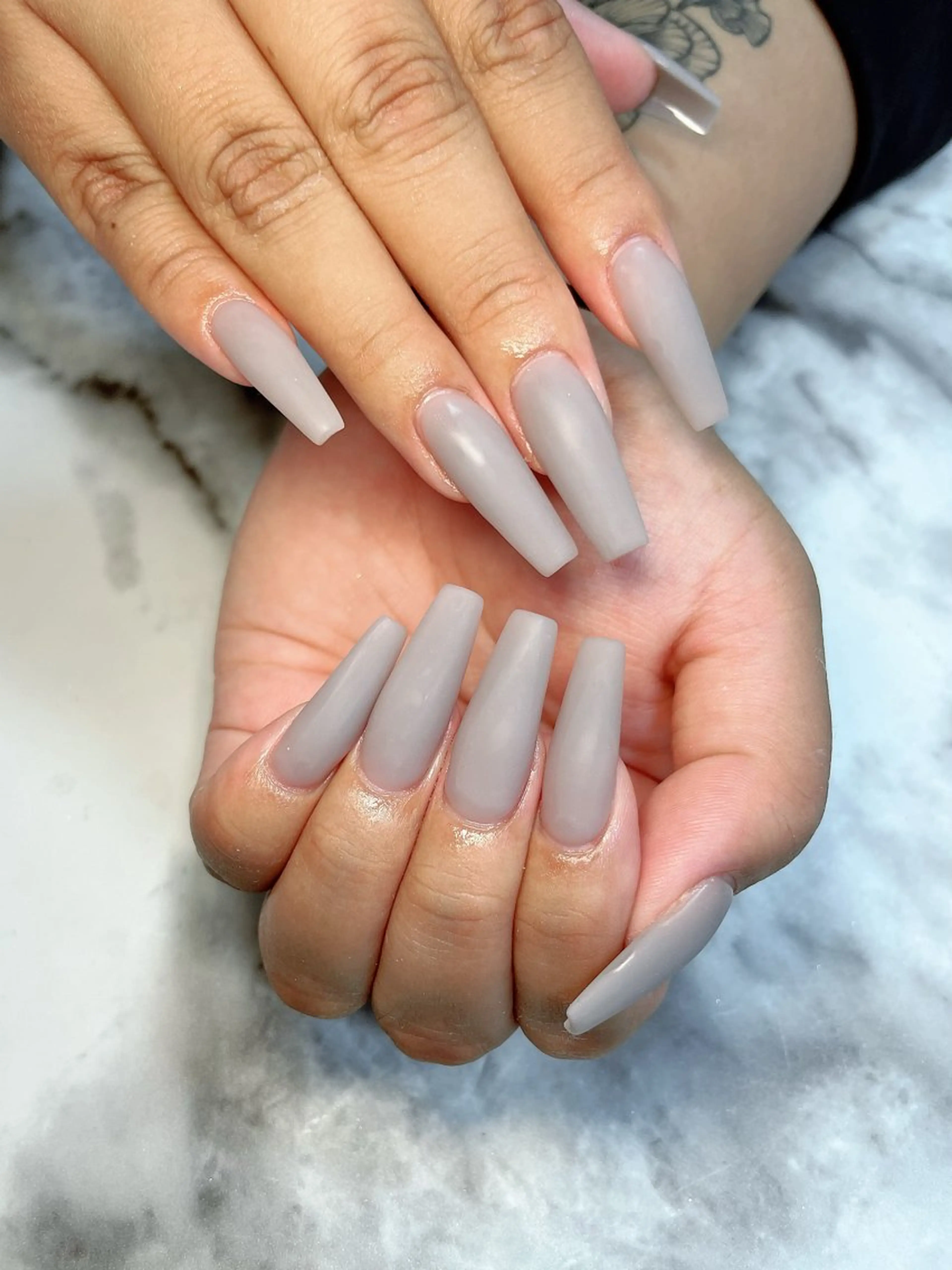 ネイル マットネイル salon de belnetta所属・kayo 💅のネイルデザイン