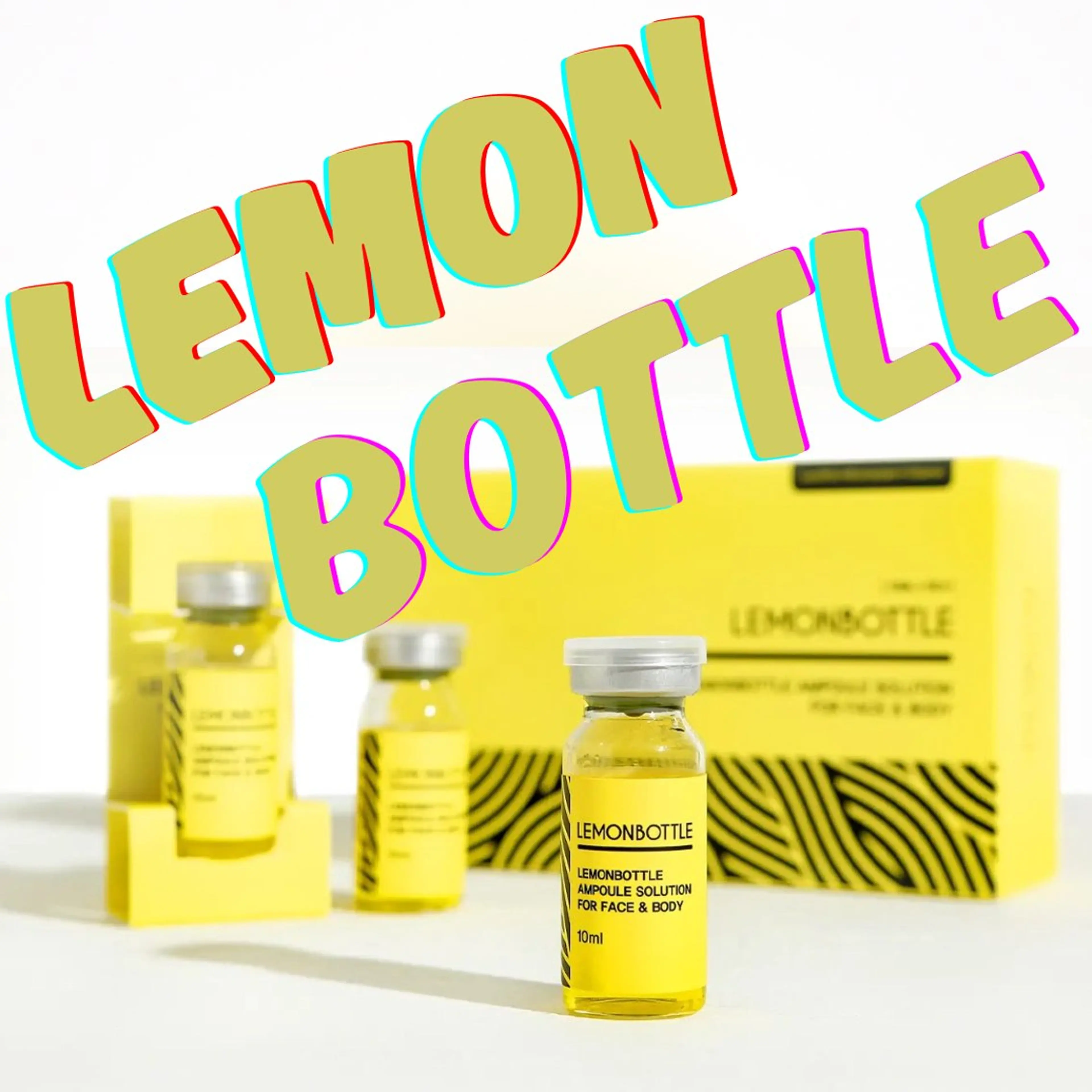 特別モニター価格！限定20名様！脂肪細胞膜を破壊！ダウンタイムなしでスッキリ小顔◎レモンボトル🍋の写真