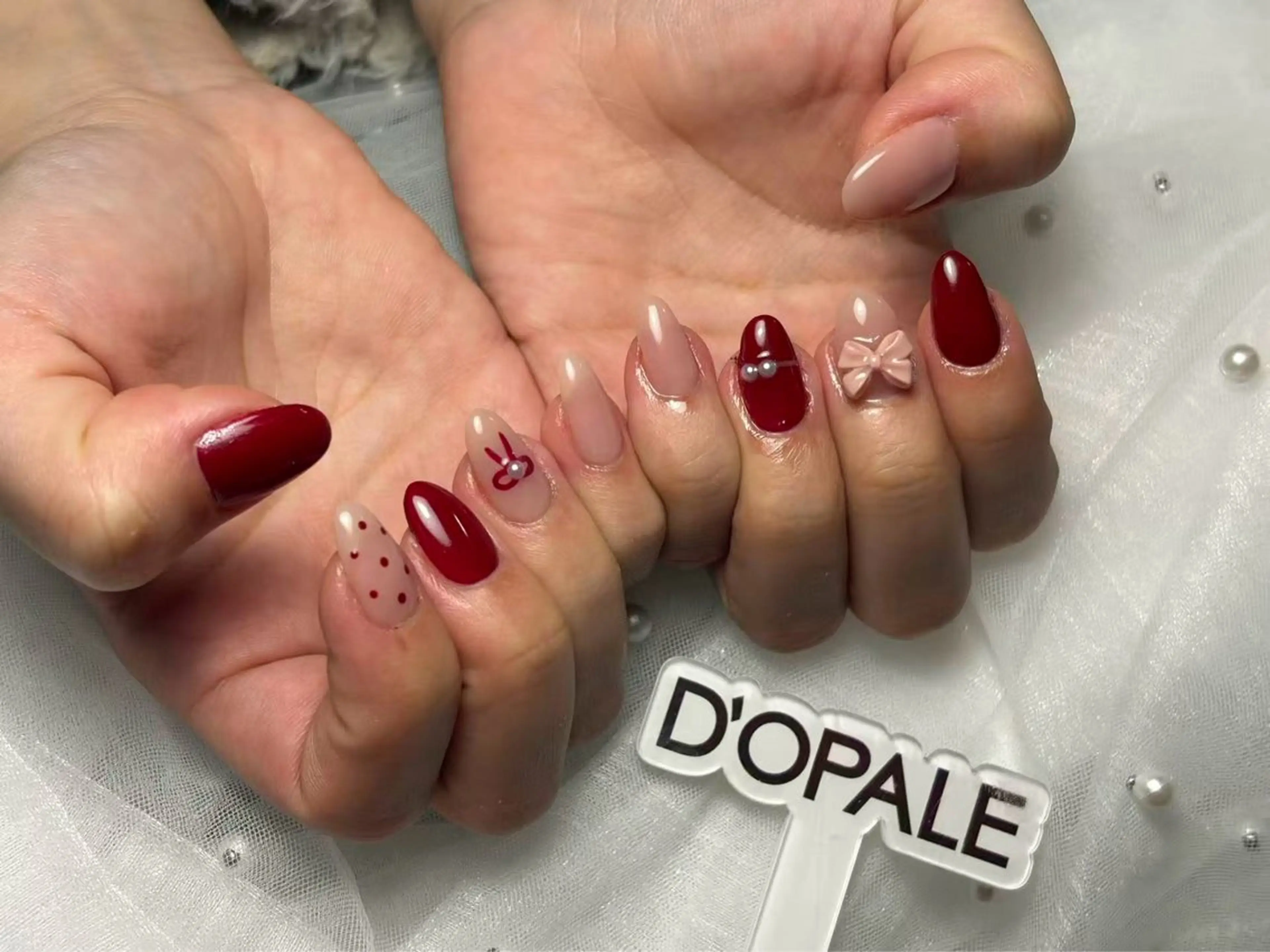 ネイル ハンドネイル D‘OPALEサロン所属・長さ出し専門店 上野kkのネイルデザイン